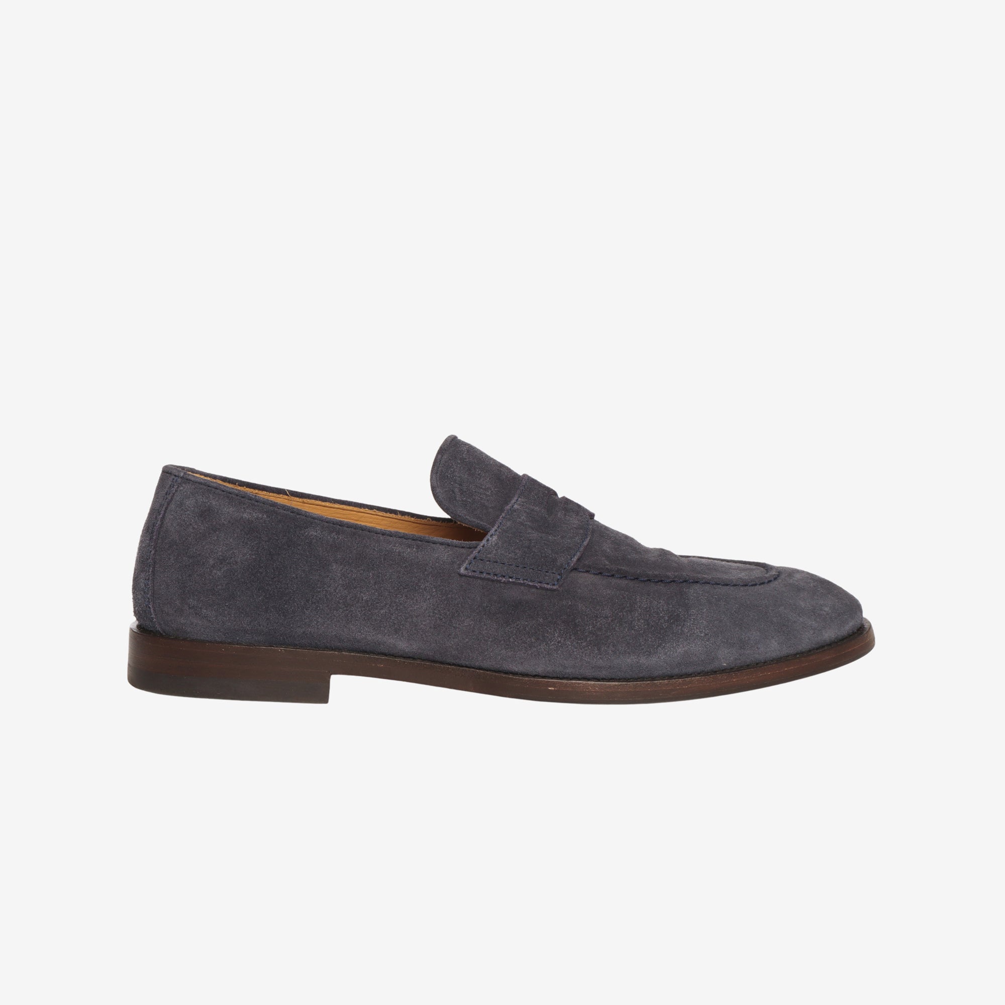 Suede Penny Loafers
