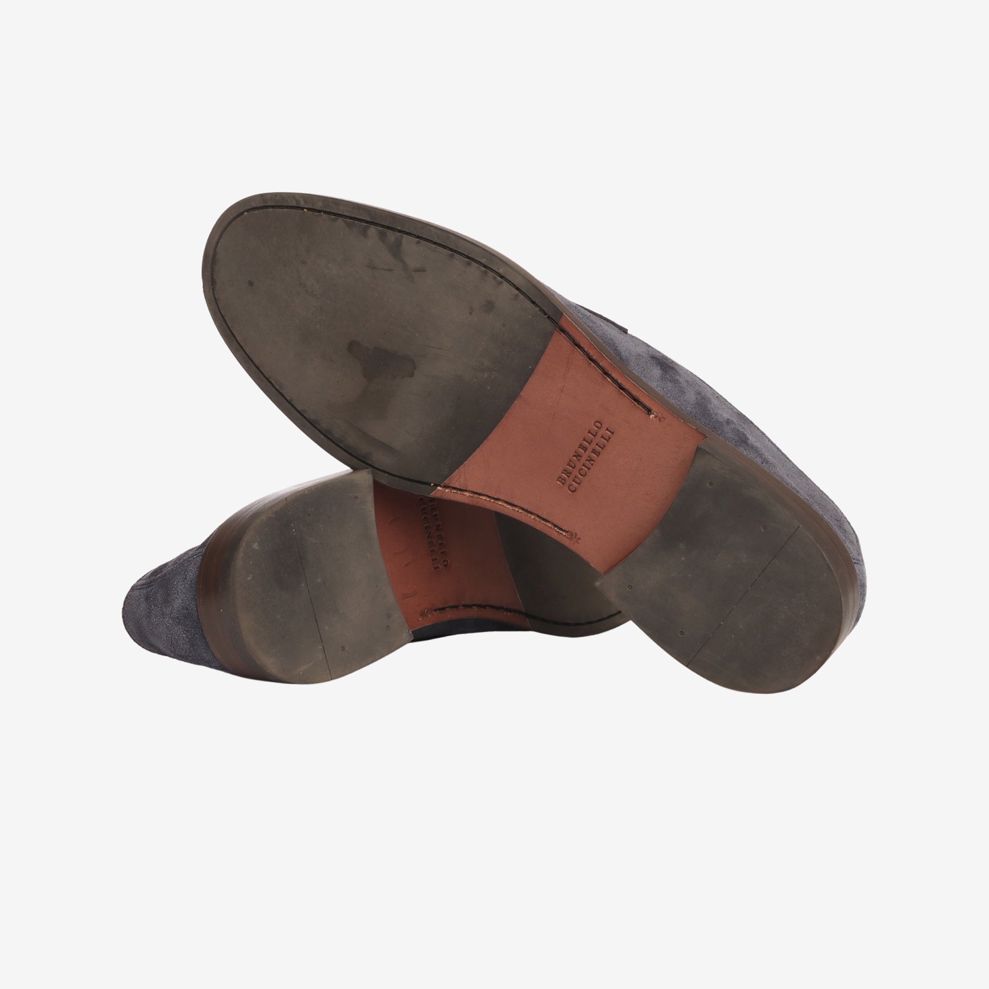 Suede Penny Loafers