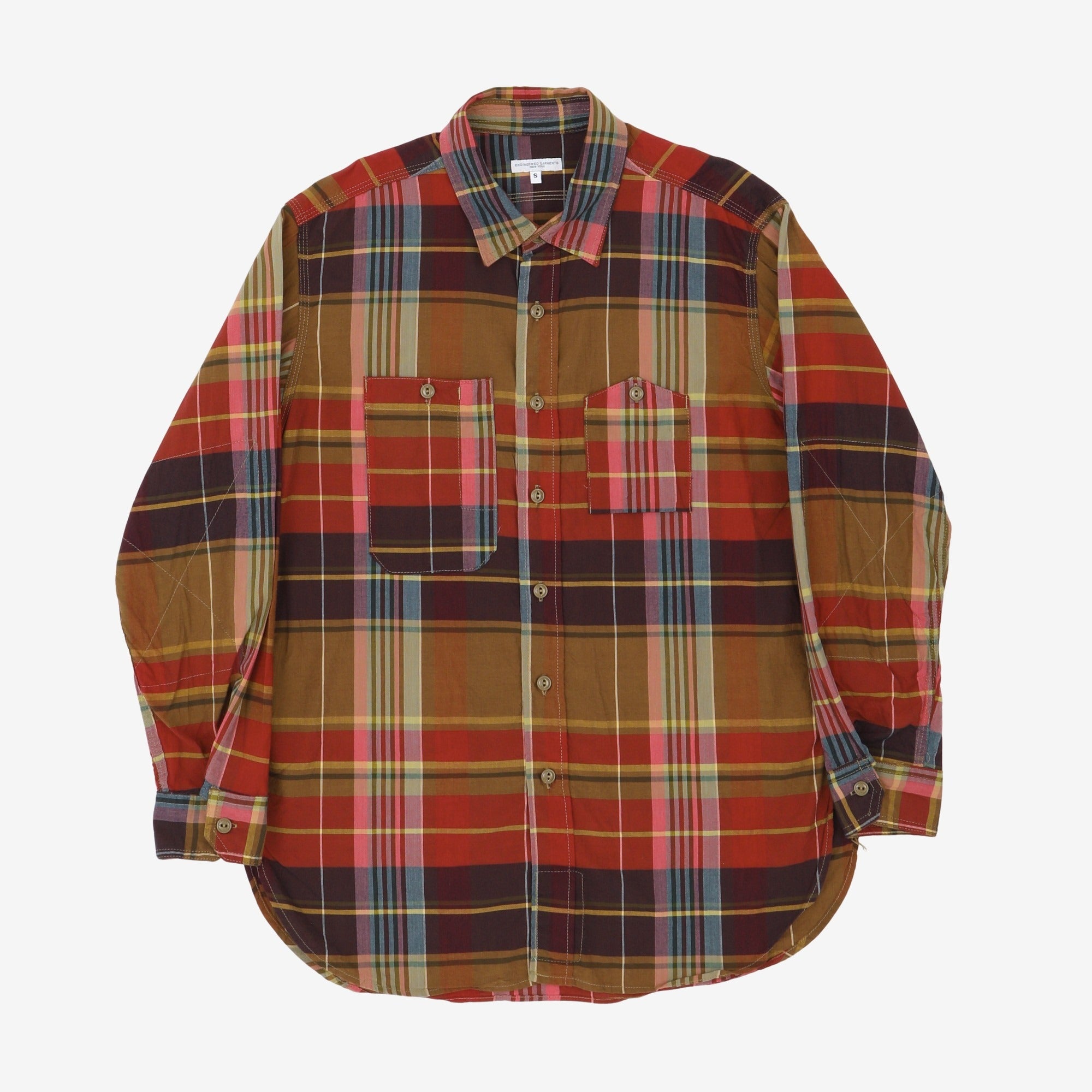 Madras Flannel Shirt