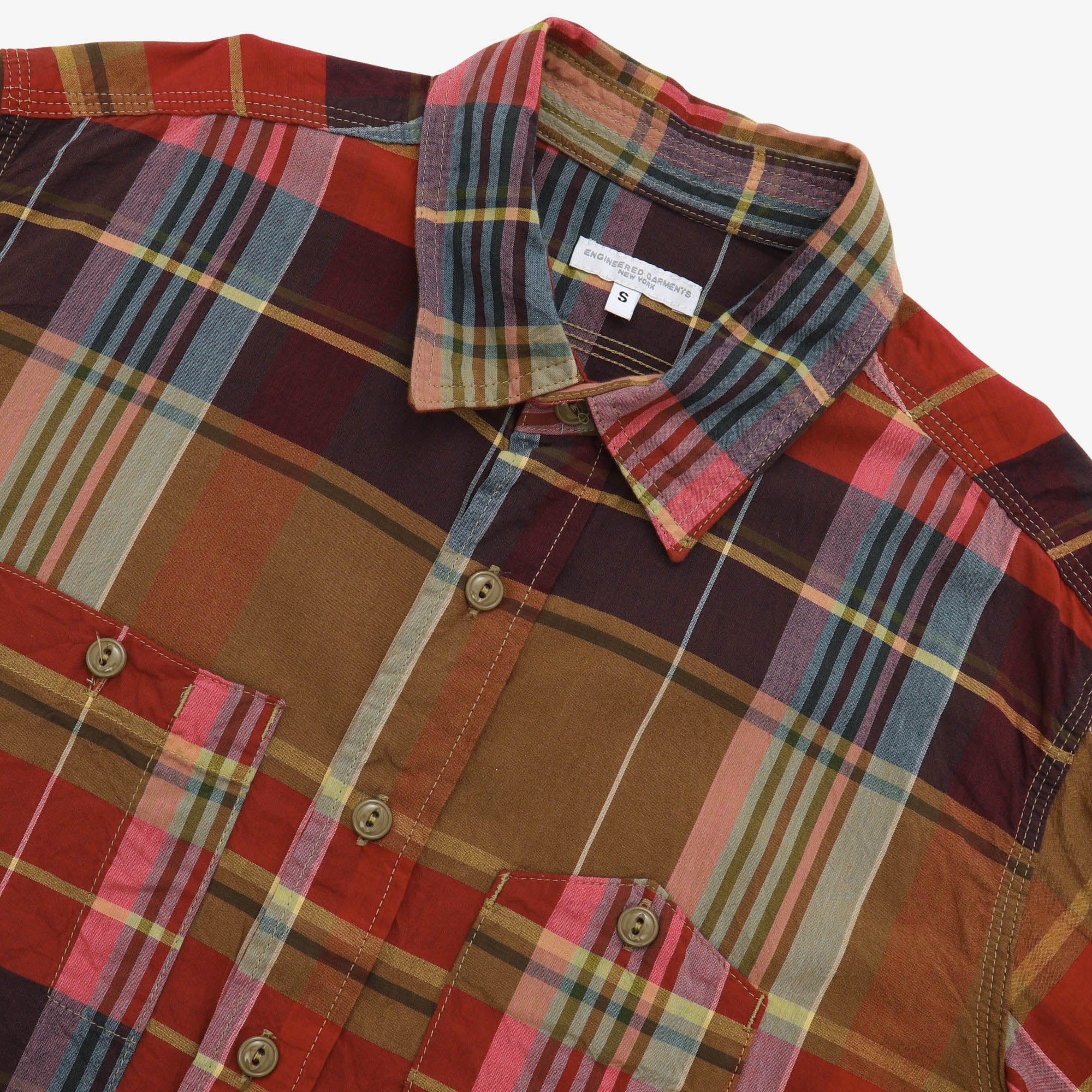 Madras Flannel Shirt