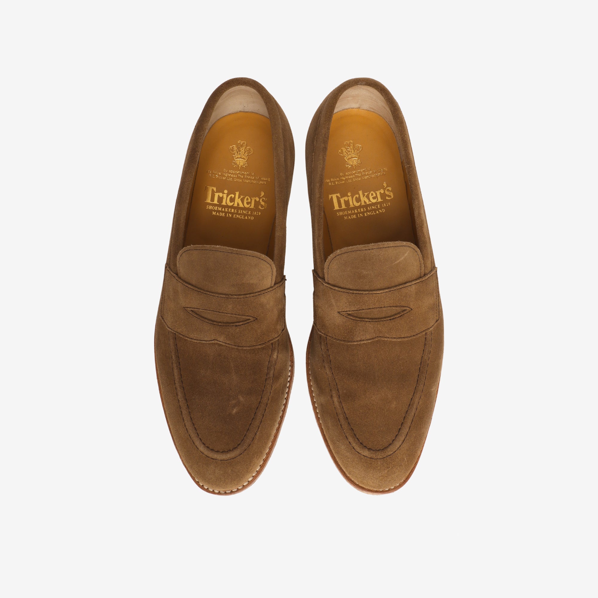 Trickers Suede Jermyn Penny Street Loafer – Marrkt