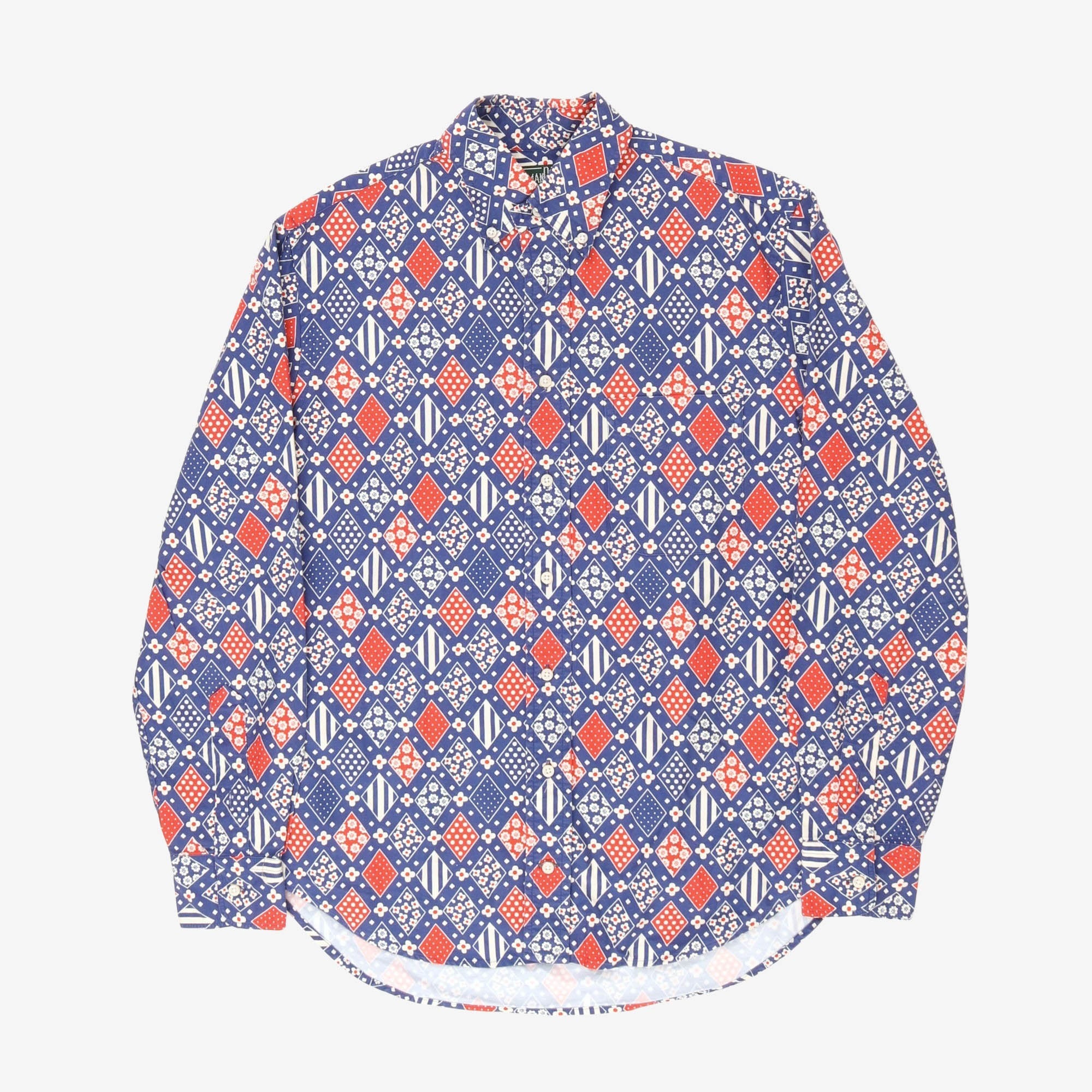 Patterned BD Shirt