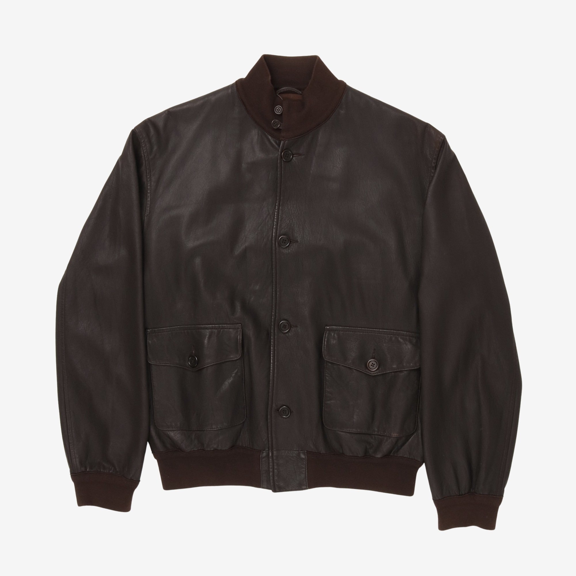 Leather Flight Jacket