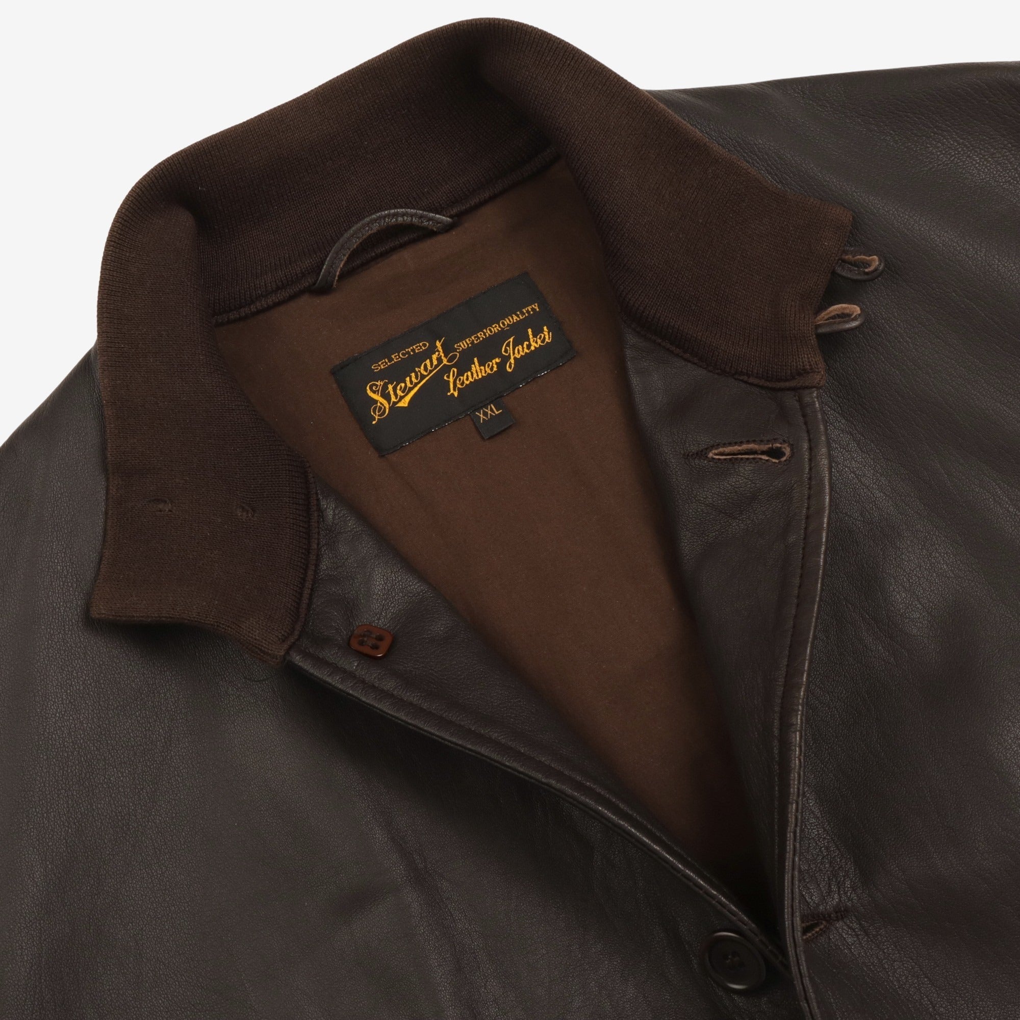 Leather Flight Jacket