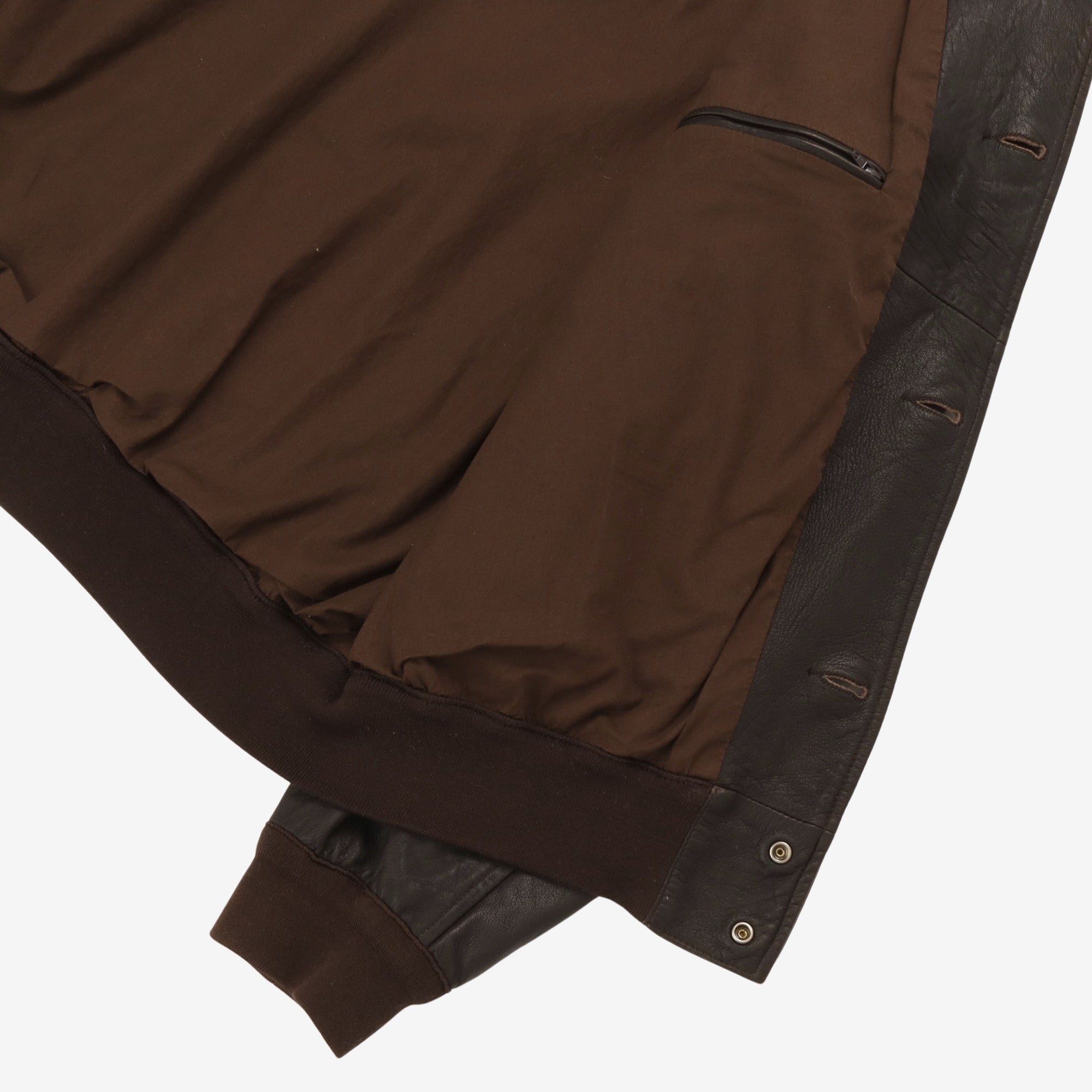 Leather Flight Jacket