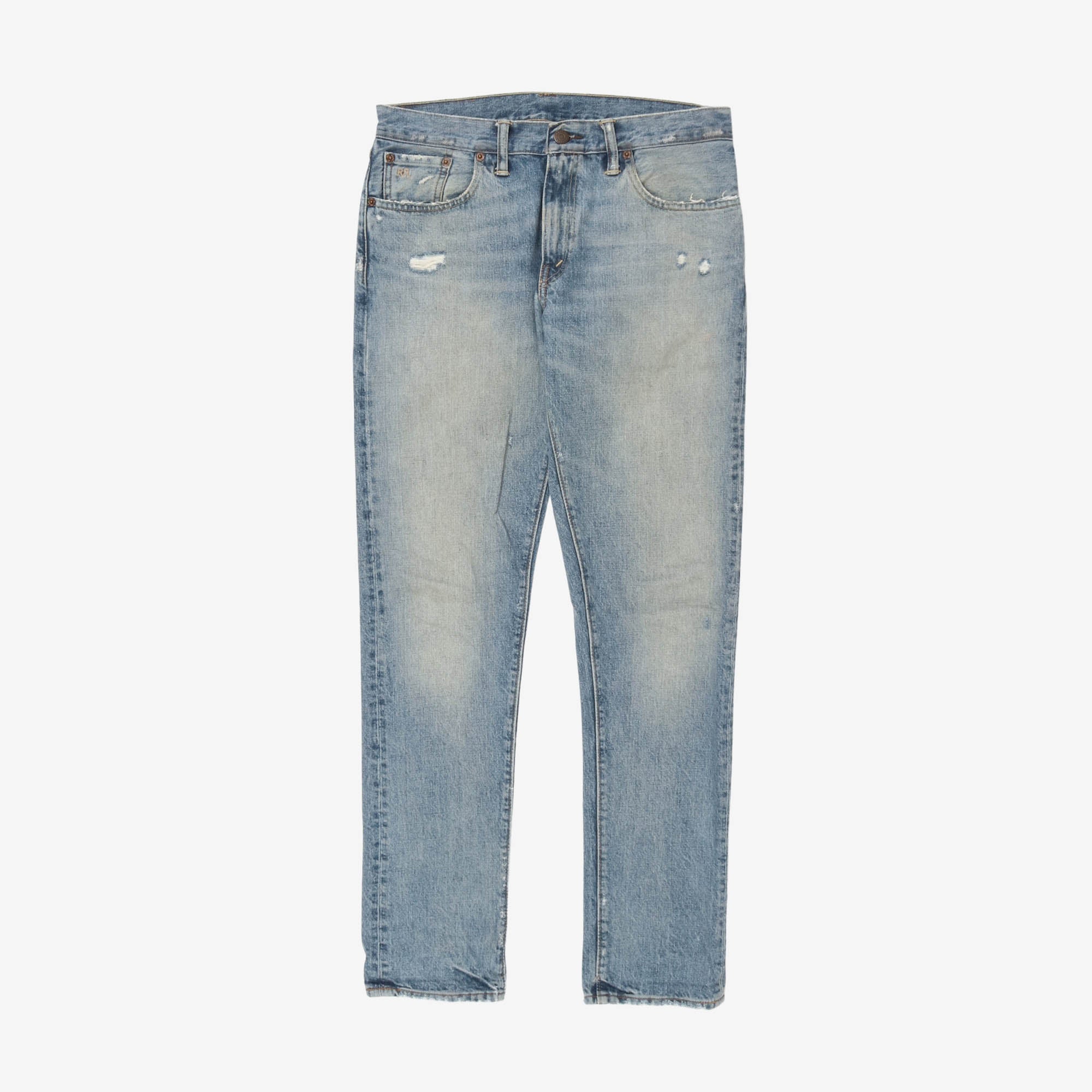 Slim Straight Denim Jeans