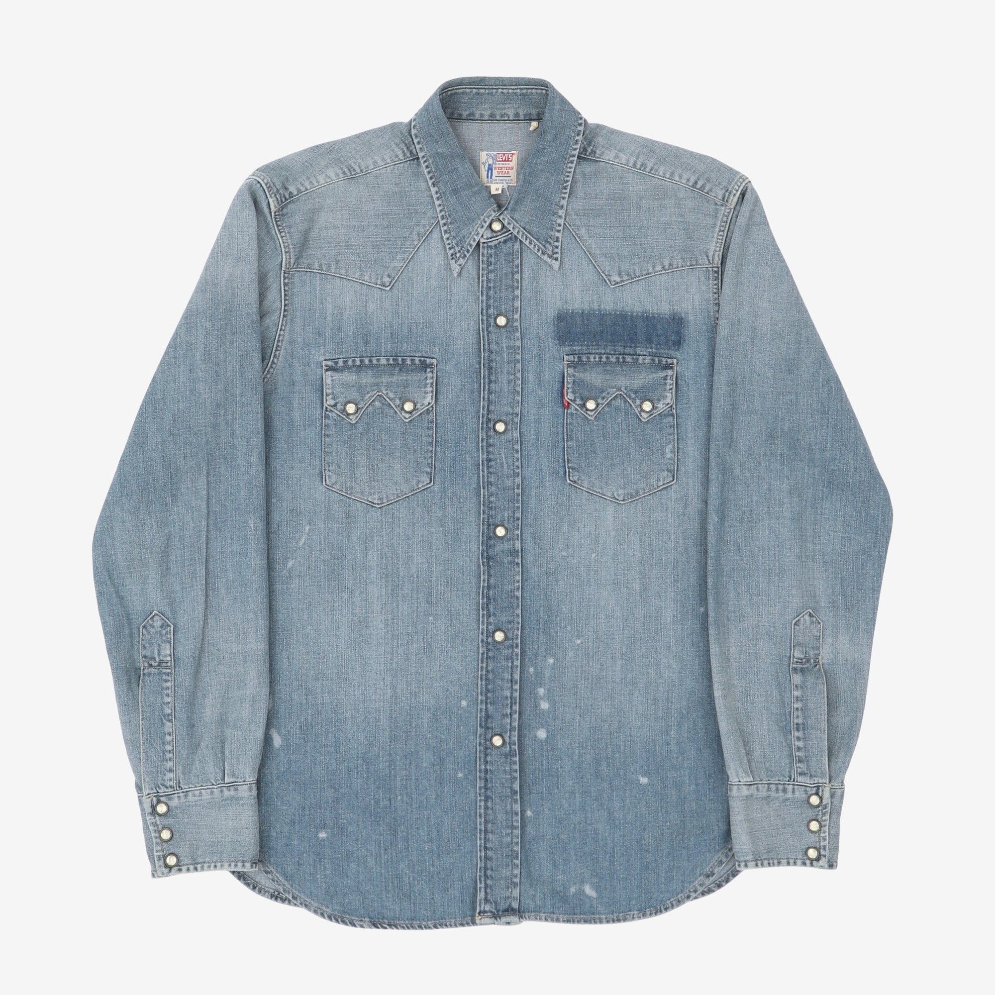 Sawtooth Western Denim Shirt