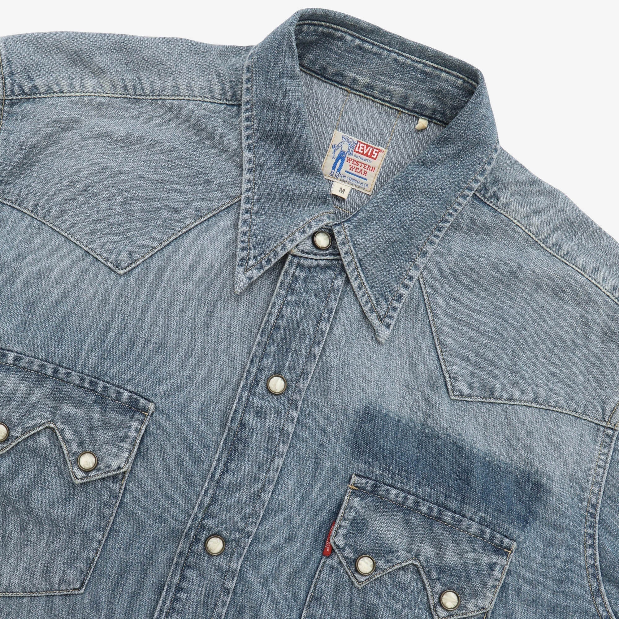 Sawtooth Western Denim Shirt