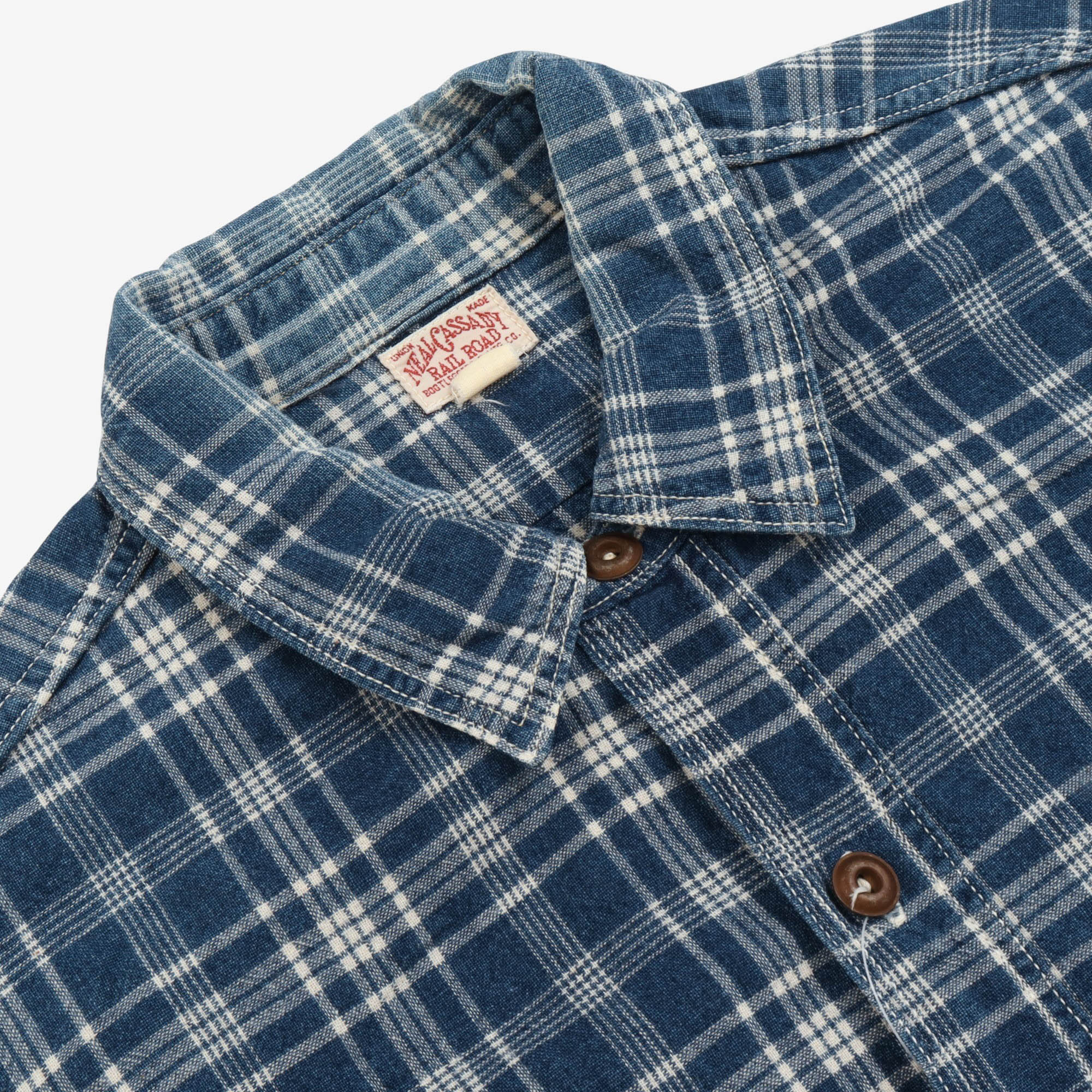 Neal Cassady Check Work Shirt