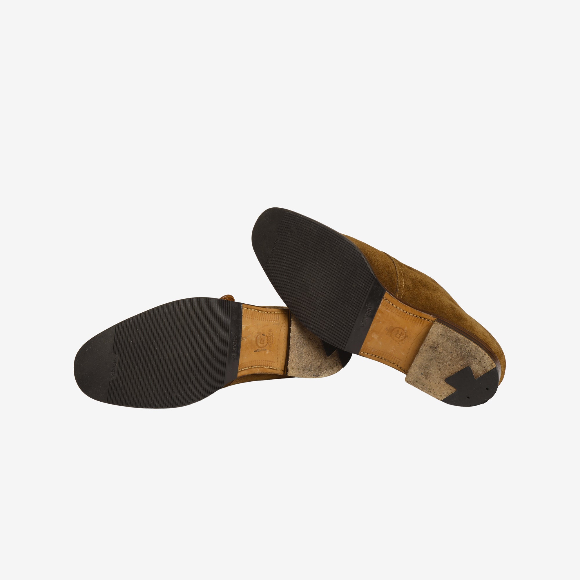 D8407 Snuff Suede Monk Strap Shoe
