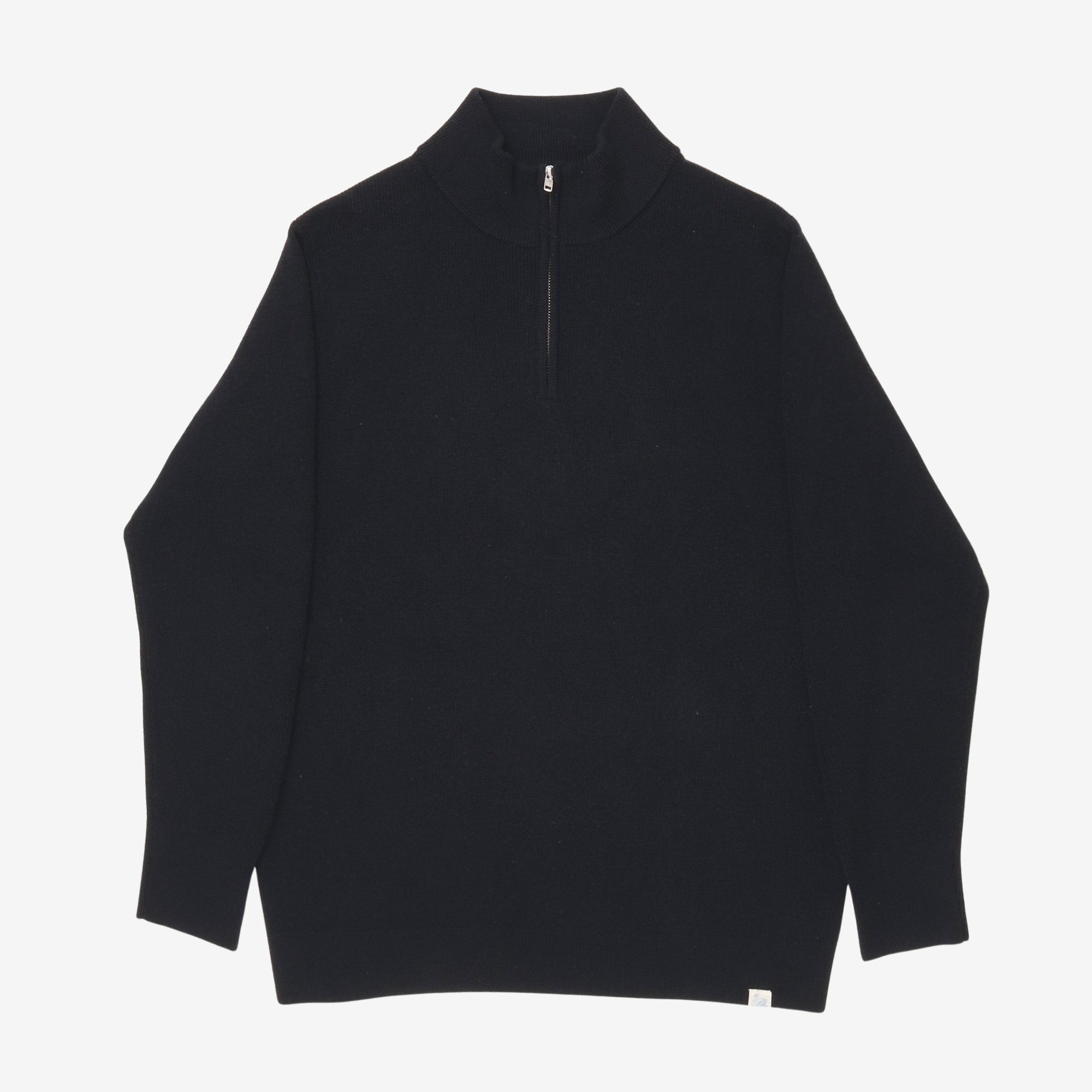 Wool Half Zip Sweater