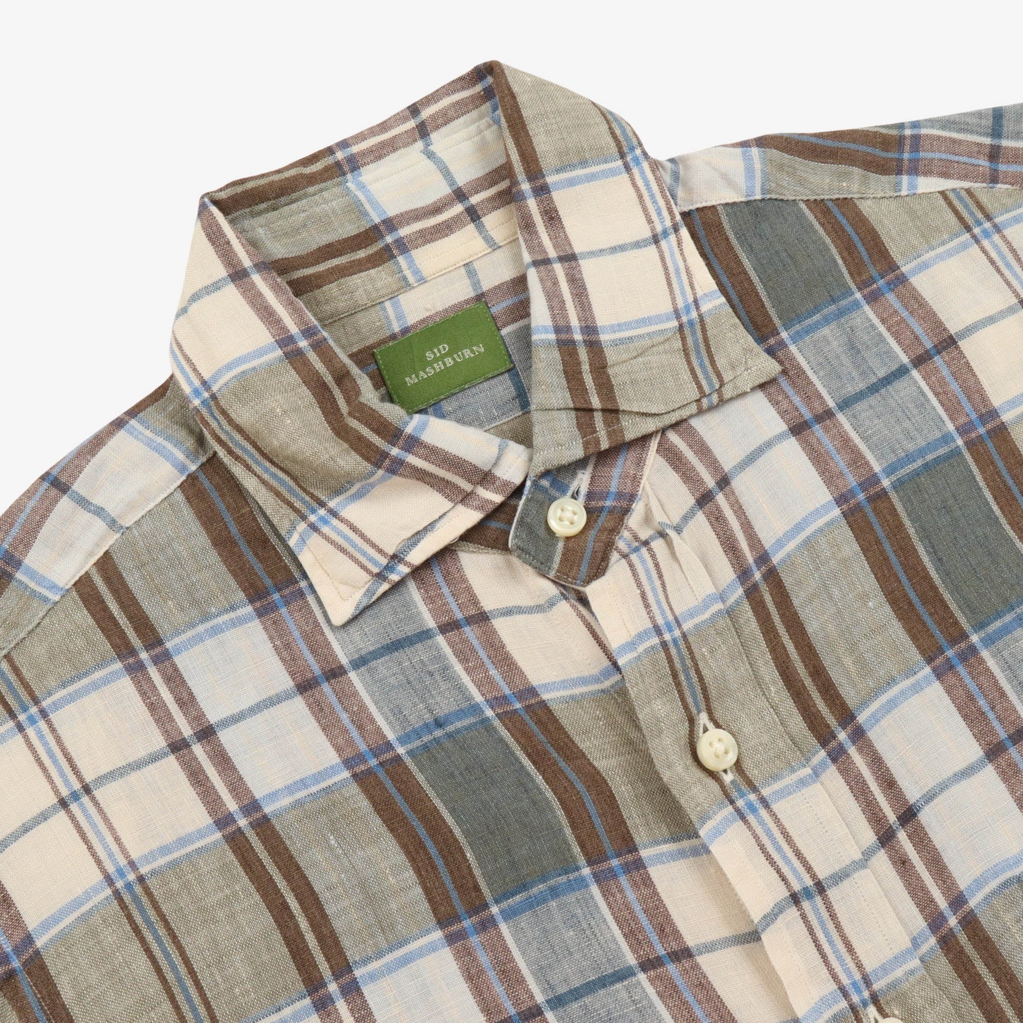 Linen Check Shirt