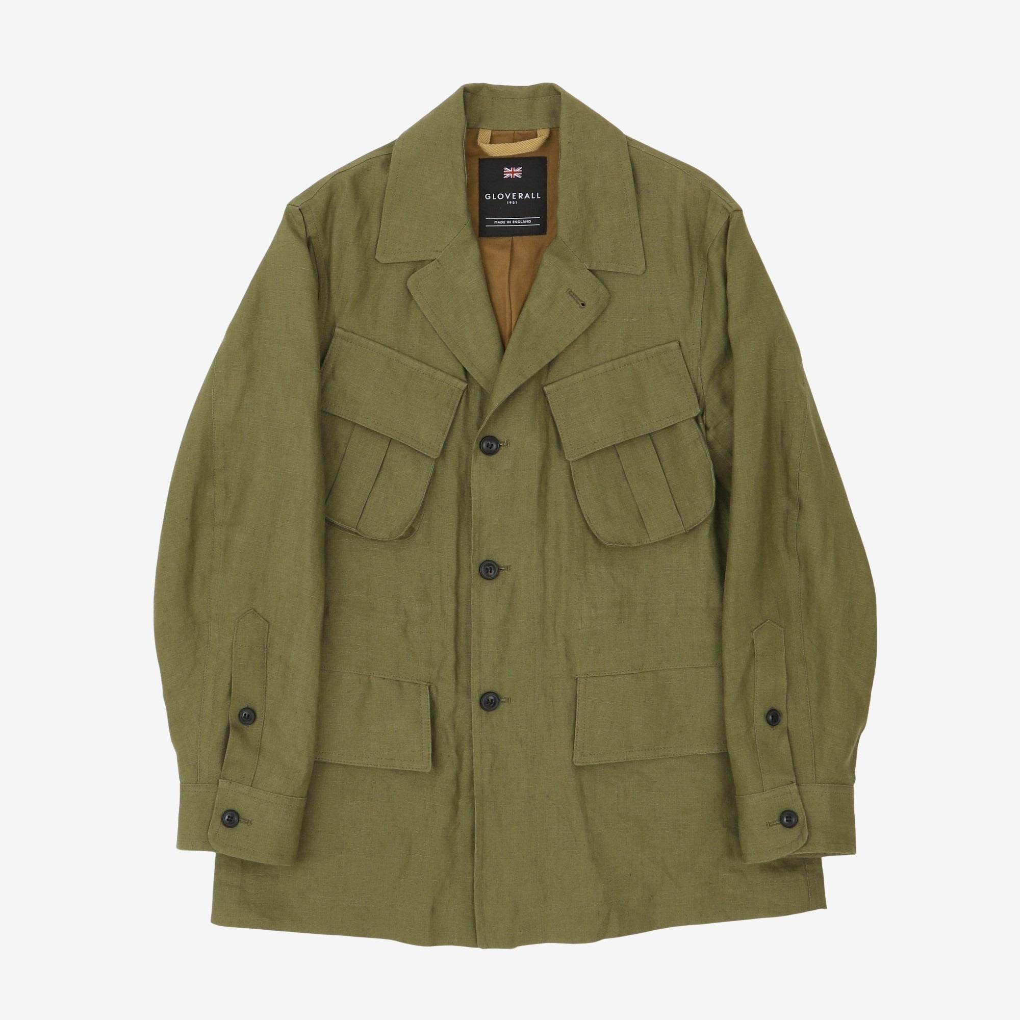 Linen Safari Jacket