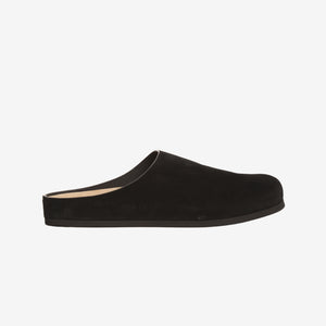 Suede Clogs