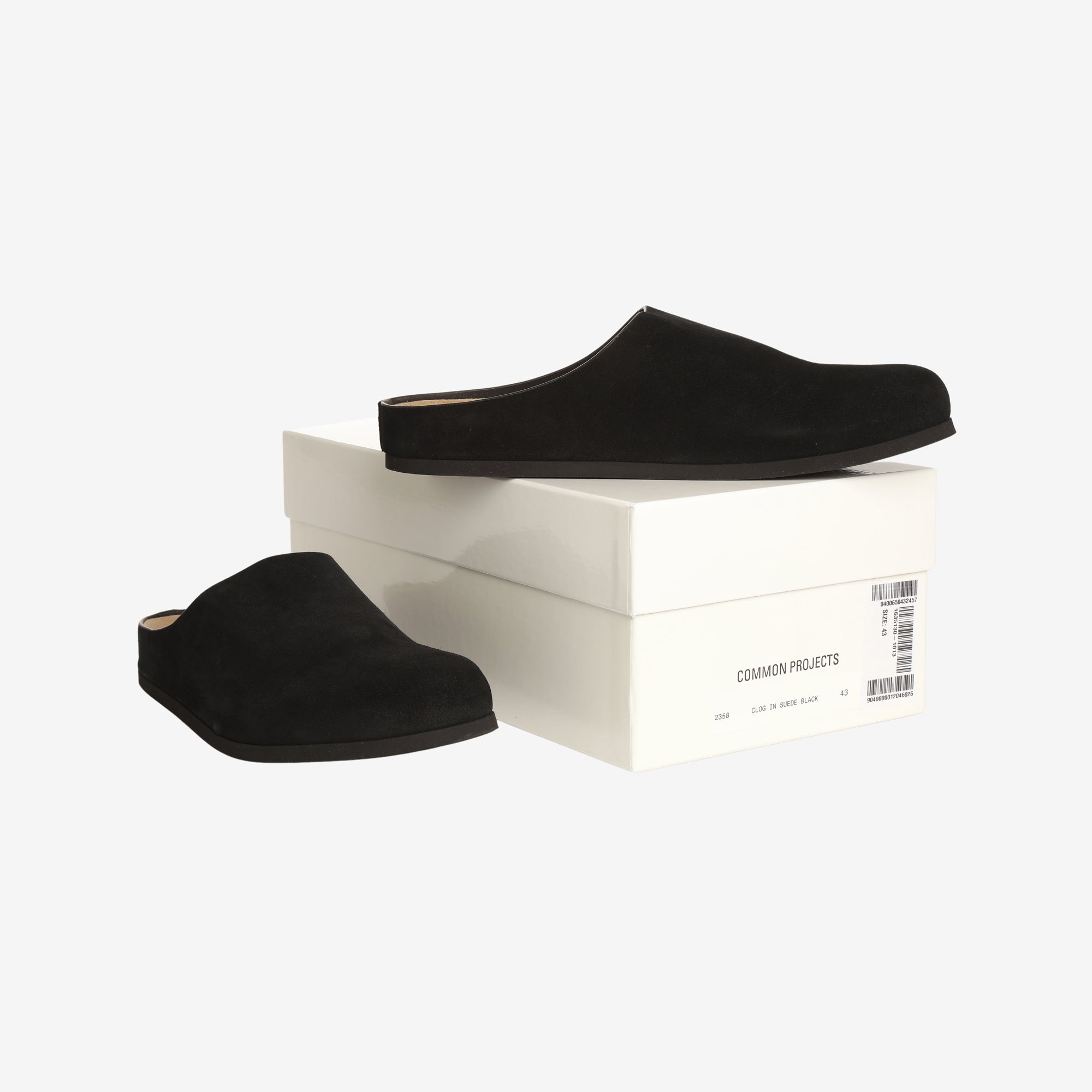 Suede Clogs