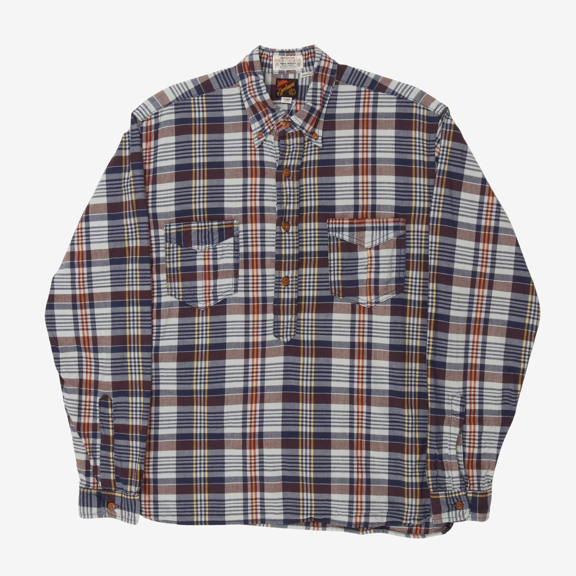 Sugar Cane Madras Shirt