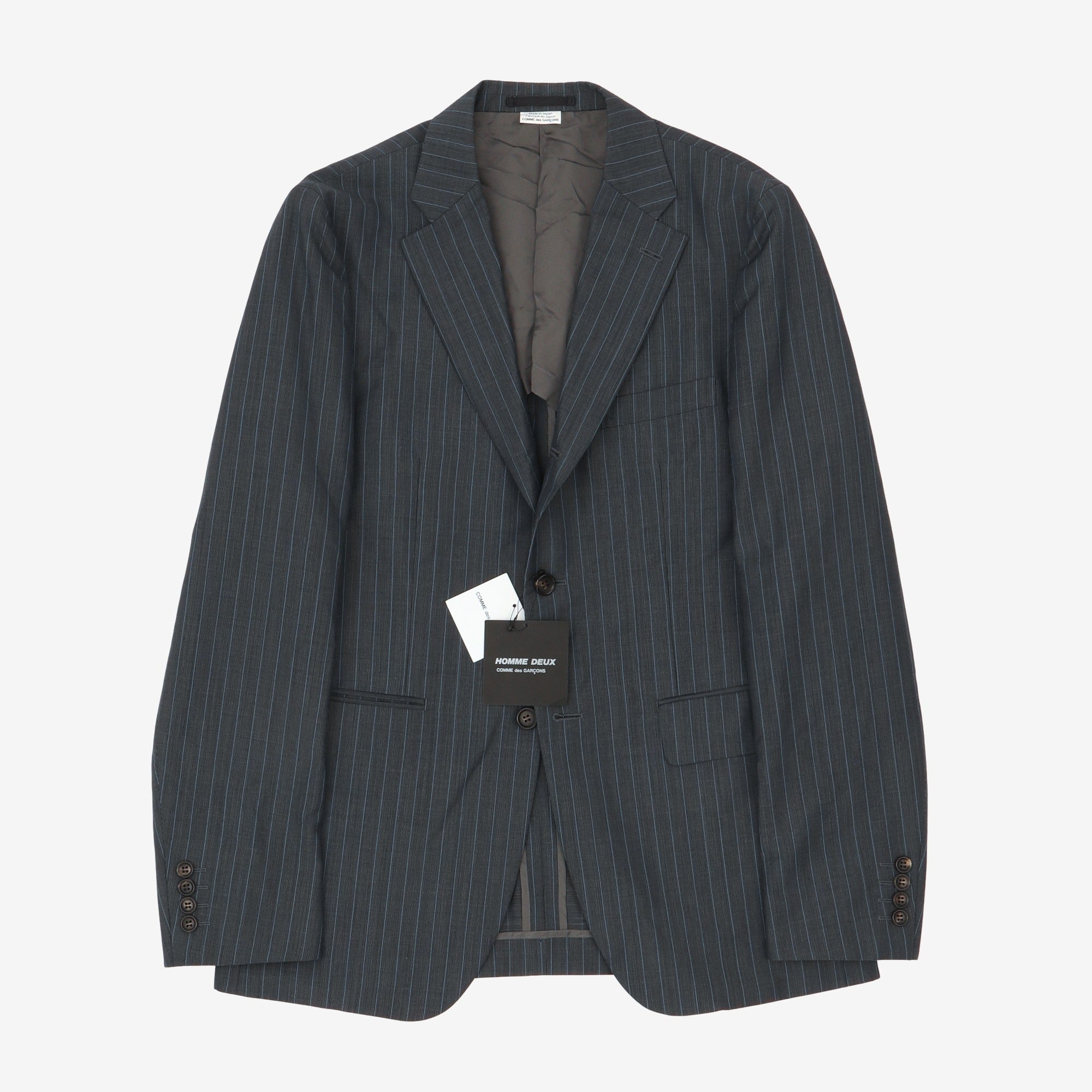 Homme Deux Pinstripe Blazer