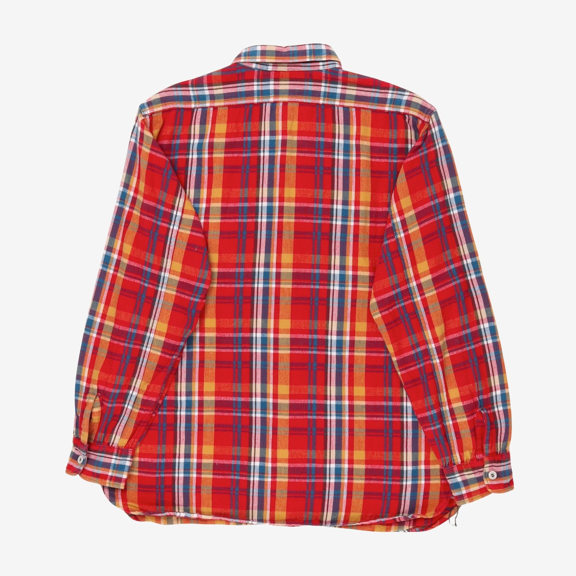8HU Check Flannel Shirt