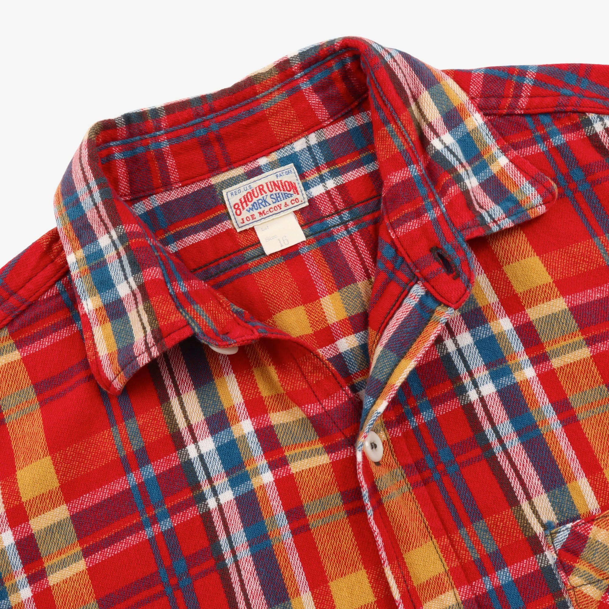 8HU Check Flannel Shirt