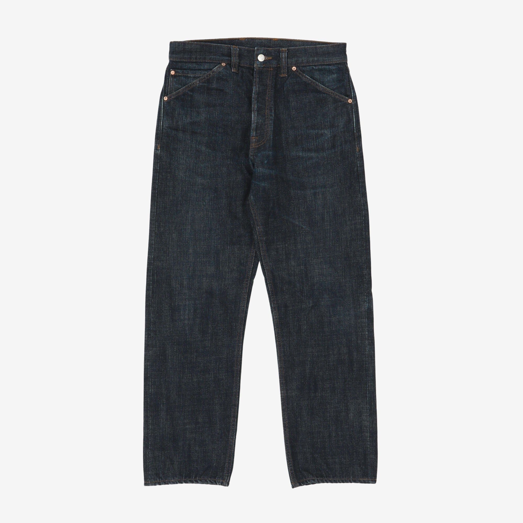 15.5oz Japanese Selvedge Five Pocket Jeans (32W X 28L)