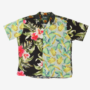 SS Floral Open Collar Shirt