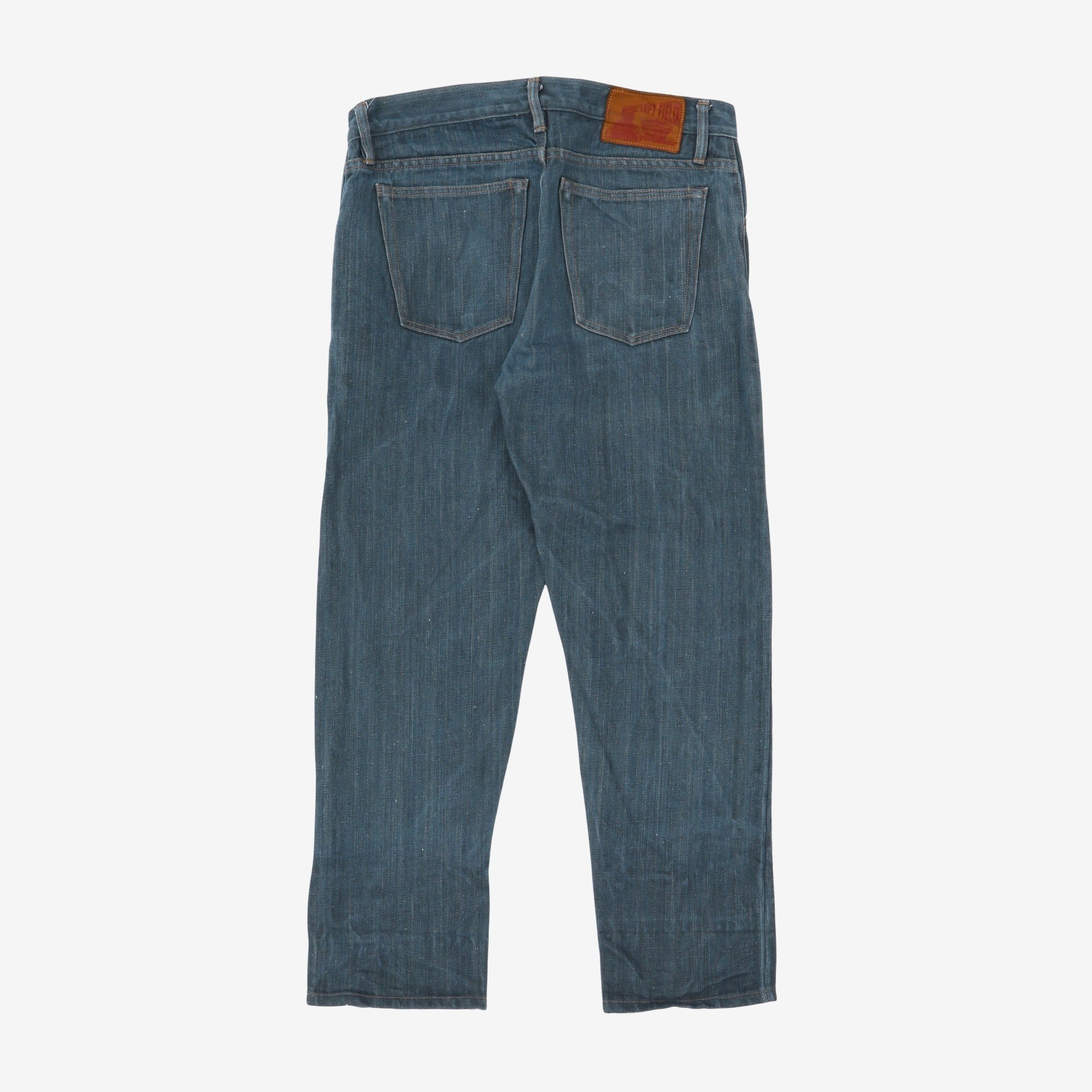 12oz Handloom Natural Indigo Dyed Denim (34W x 28L)