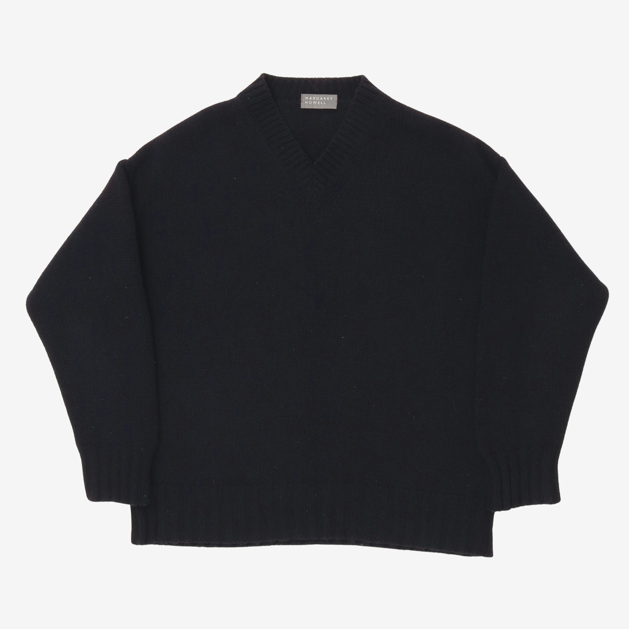 V-Neck Wool Jumper