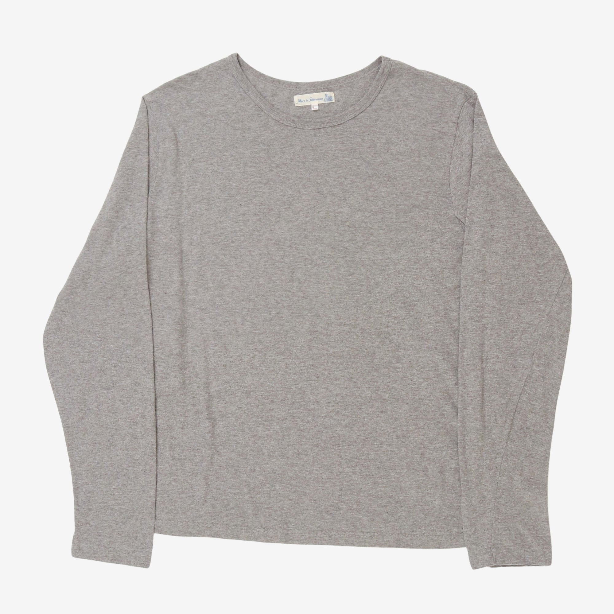 1950s Crew Neck LS Tee