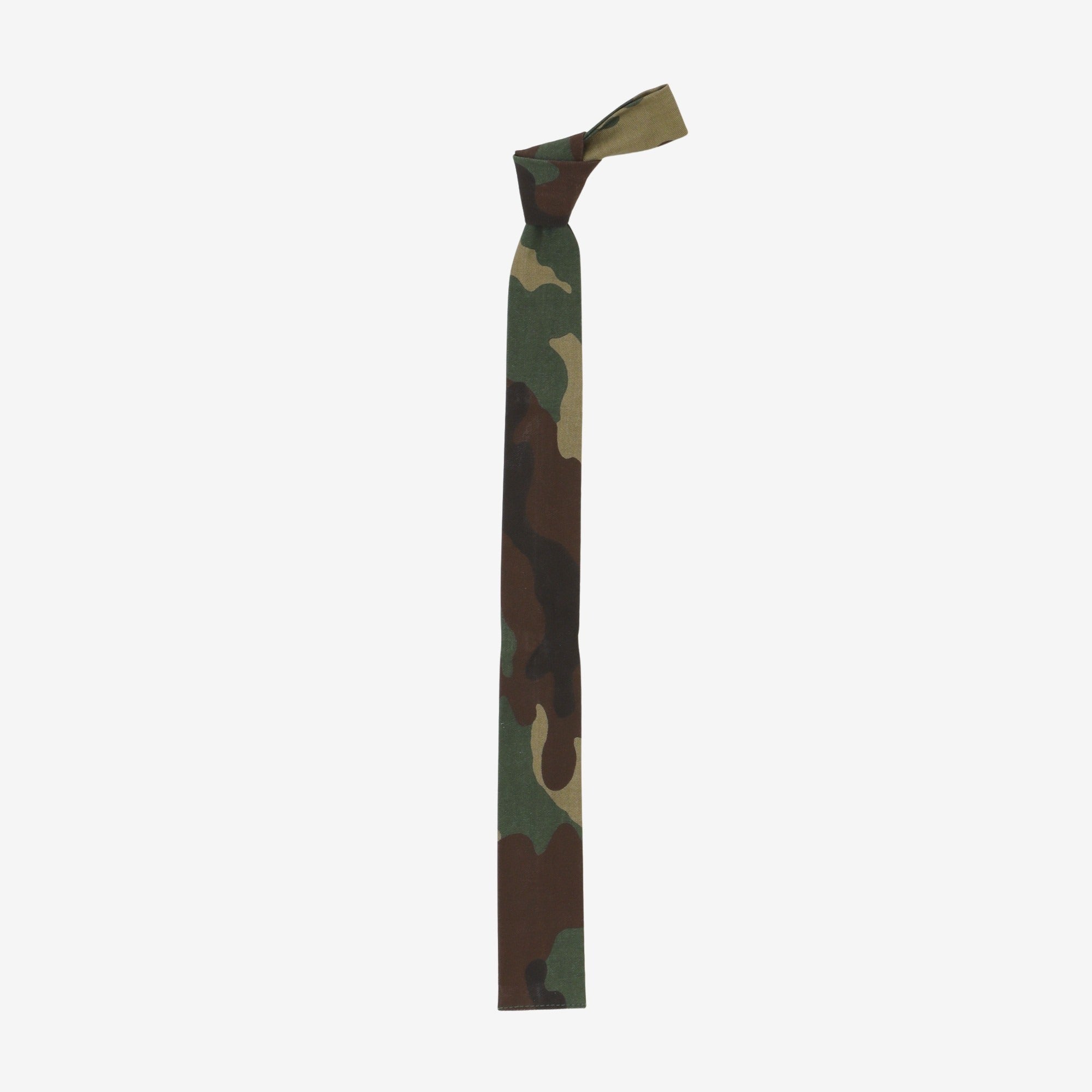 Camo Twill Tie