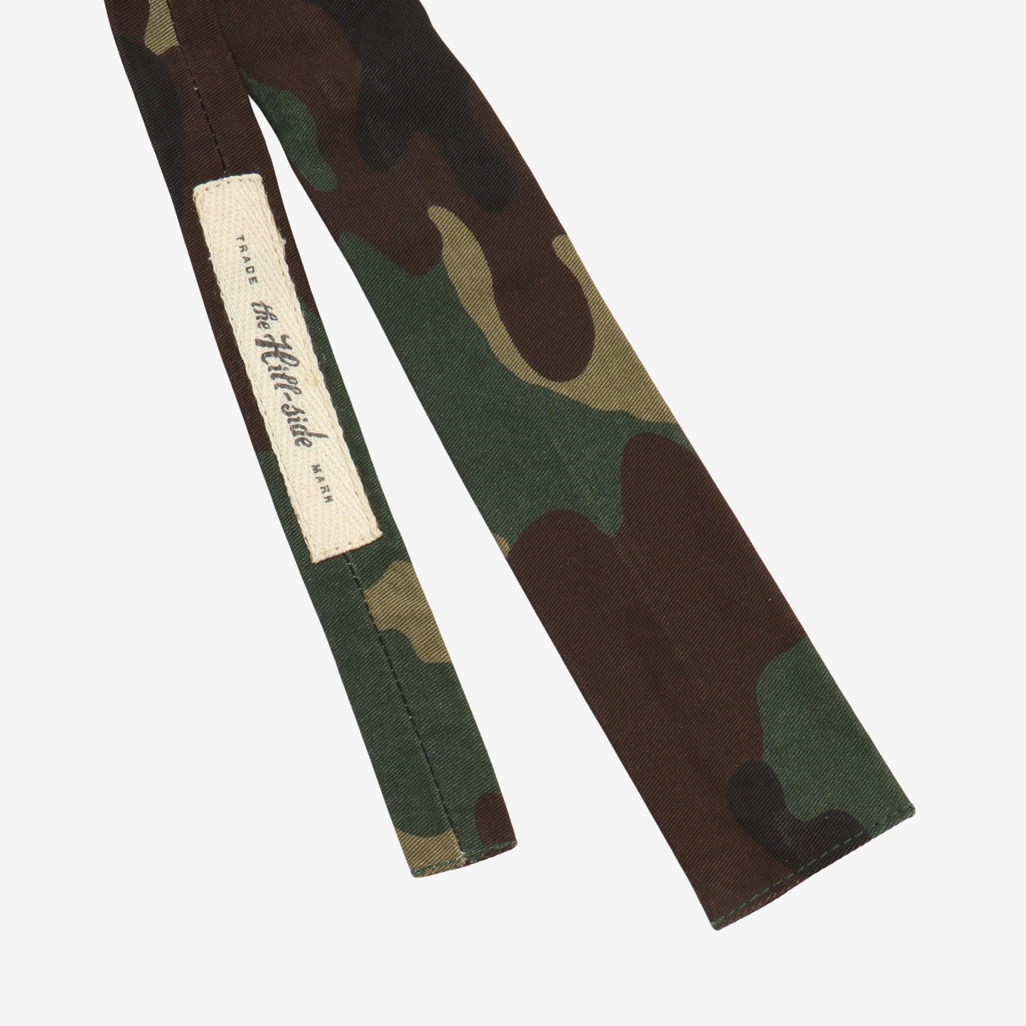 Camo Twill Tie