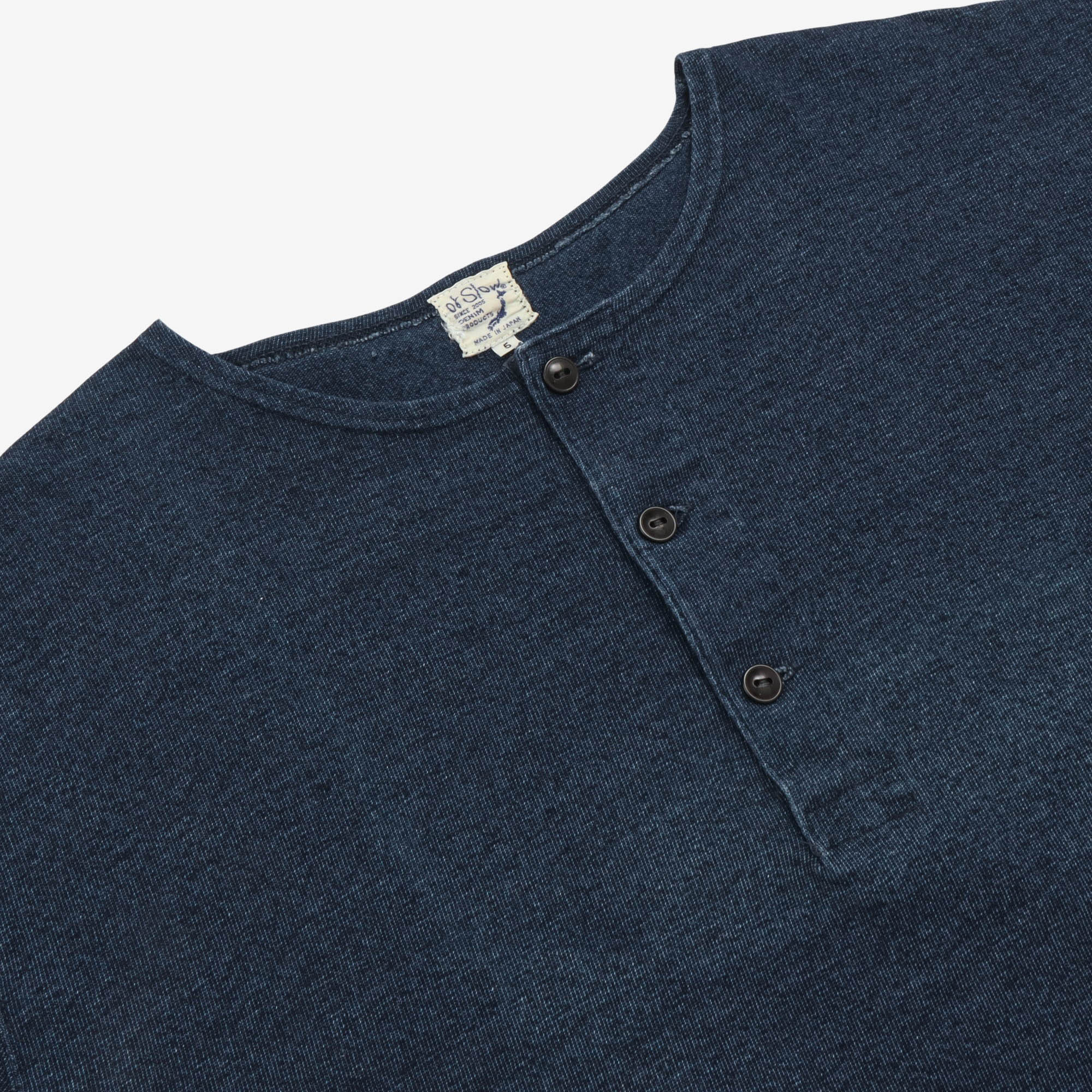 Indigo Henley LS