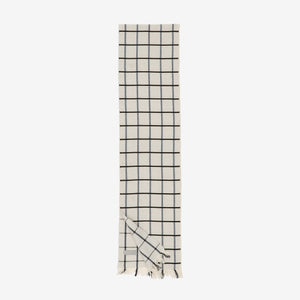 Fine Check Scarf