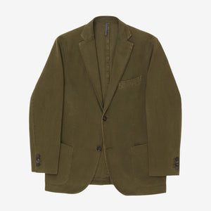 Cashmere Blend Twill Blazer