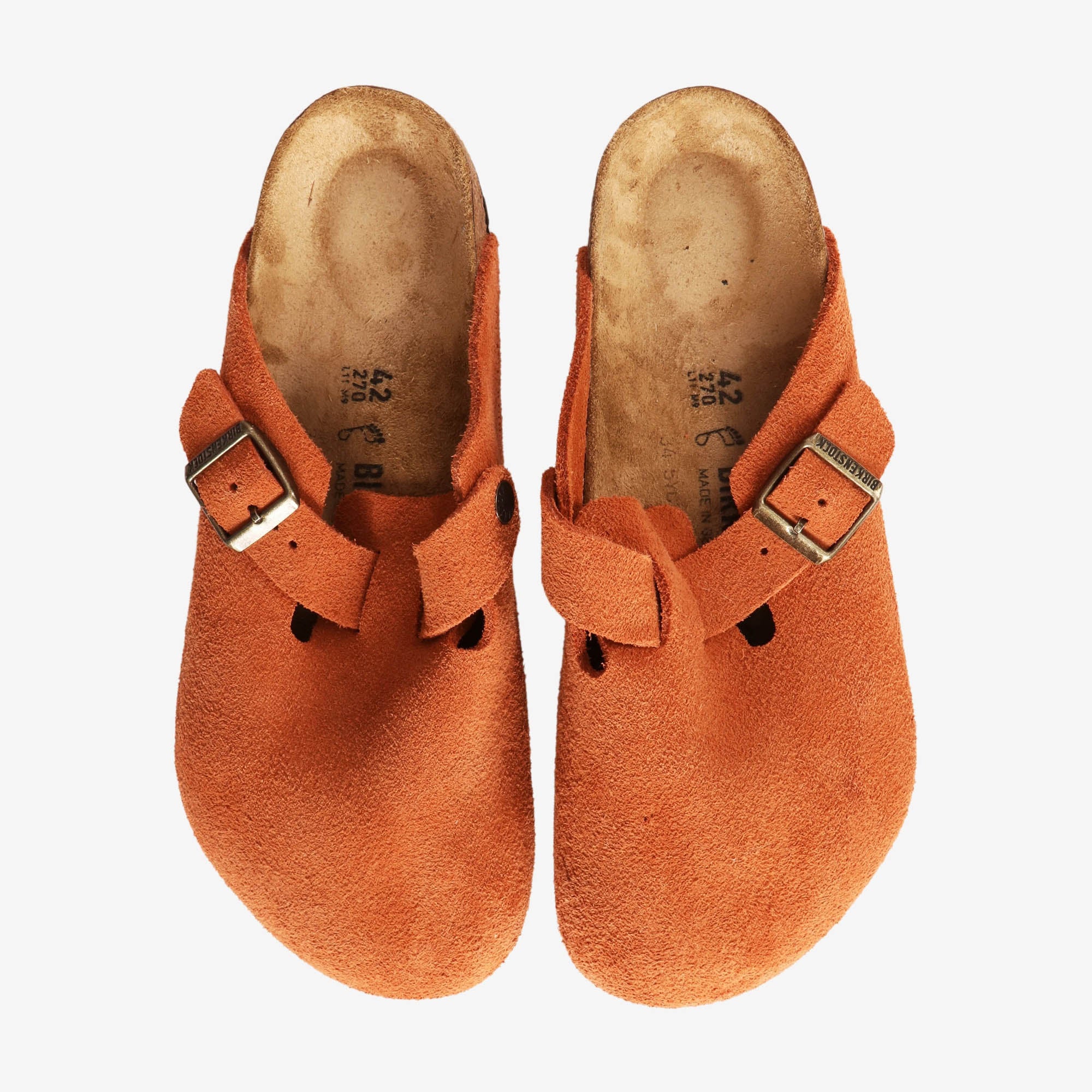 Boston Suede Clogs