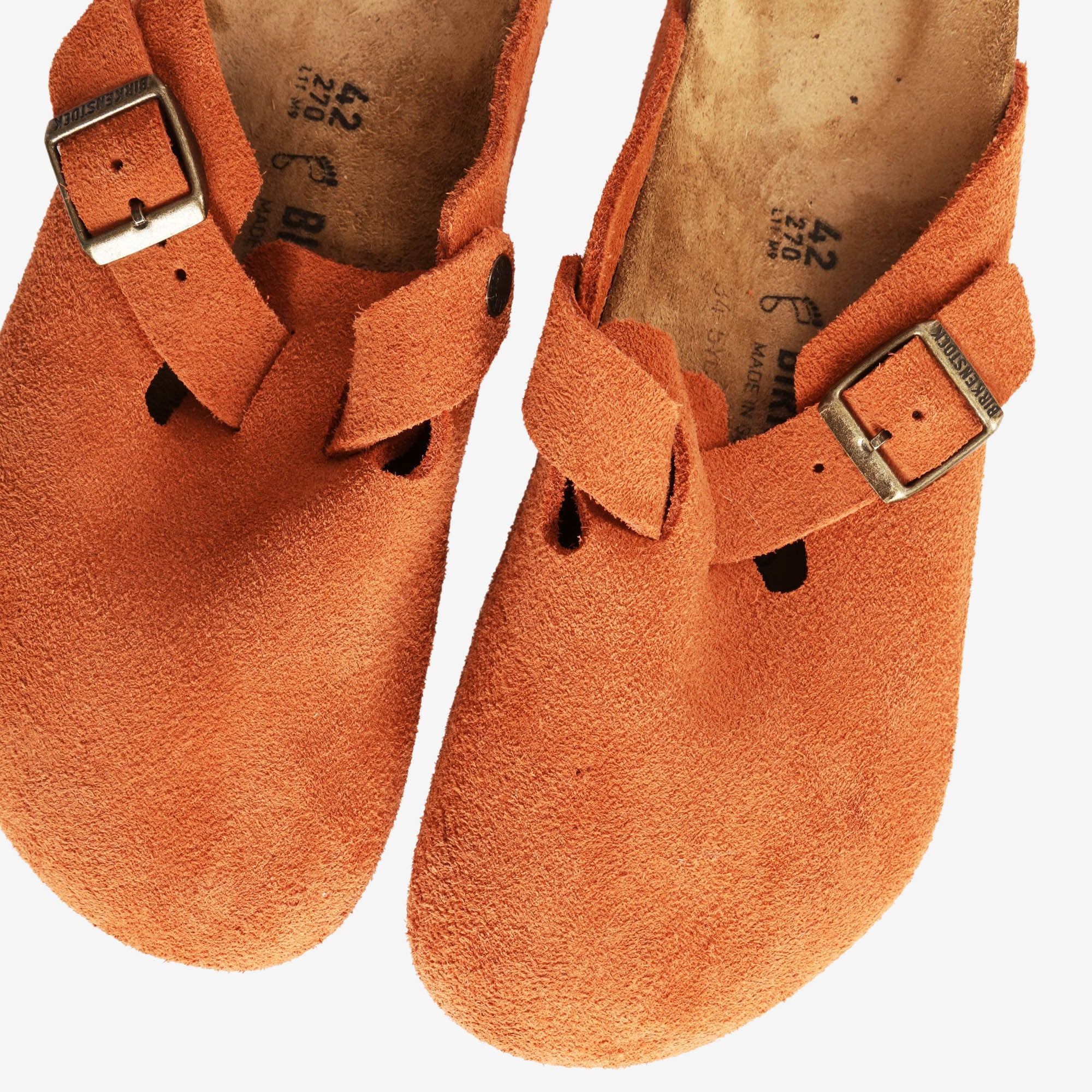 Boston Suede Clogs