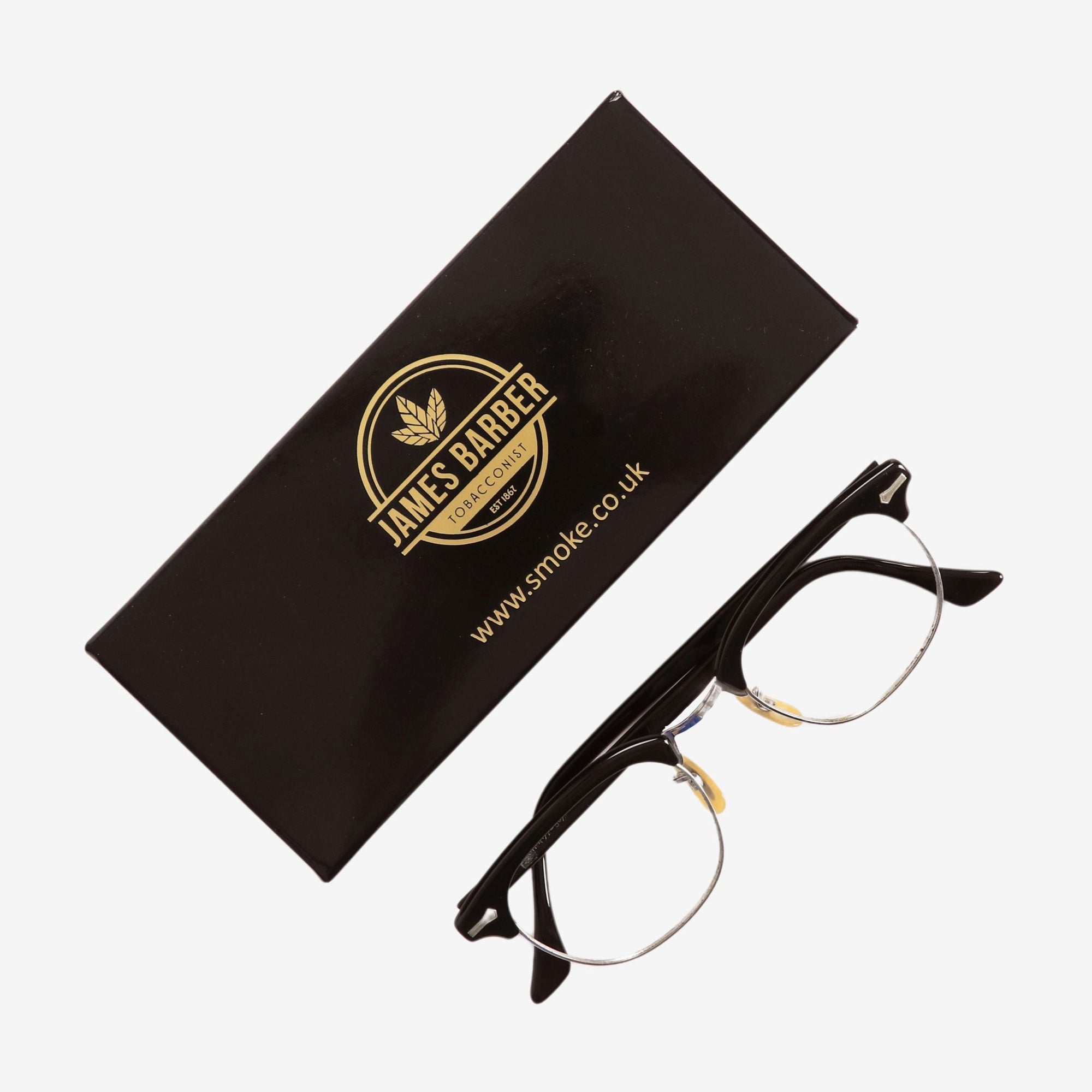 Browline Glasses (No Lenses)