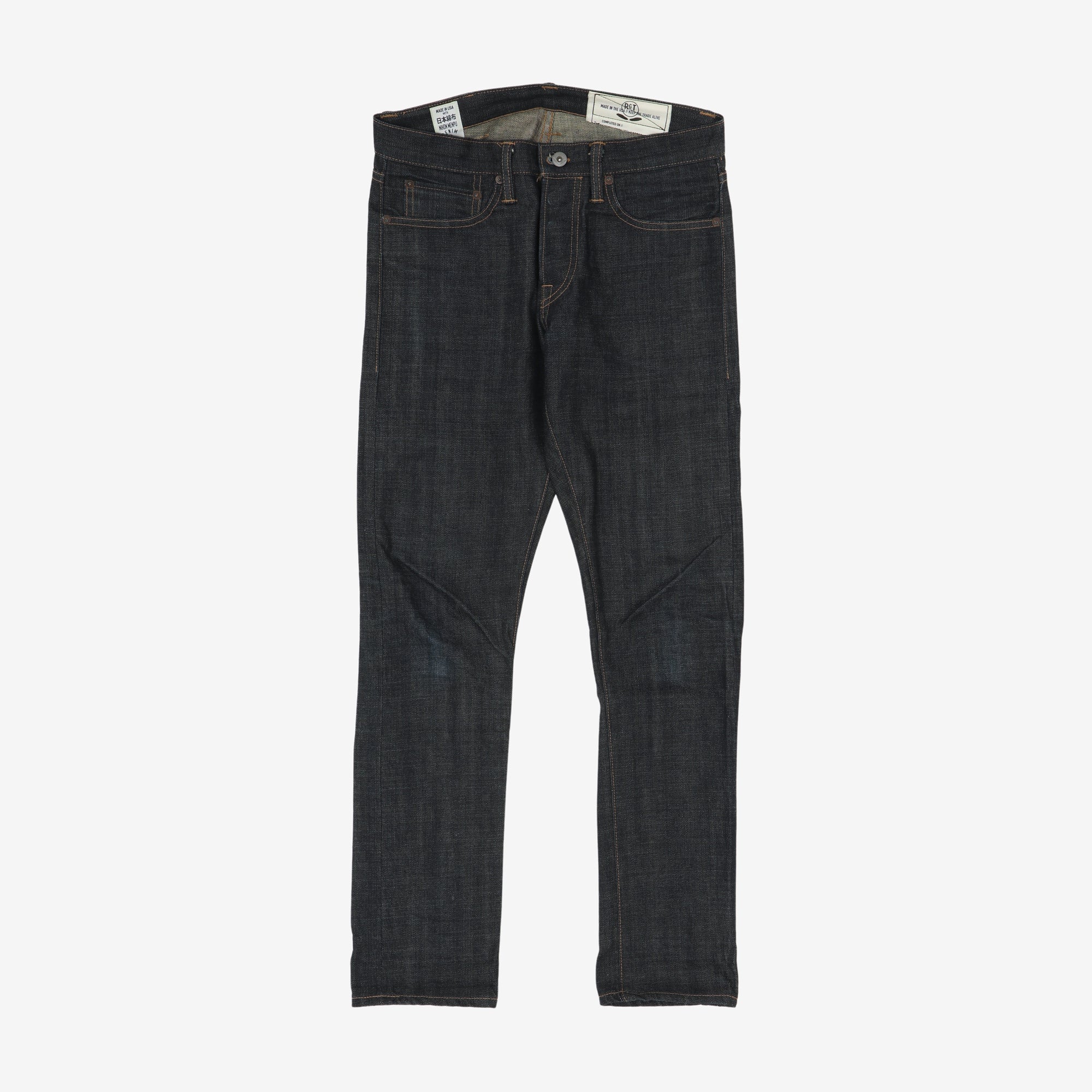 Skinny Signature Six Pocket Selvedge Jeans (30W X 29.5L)