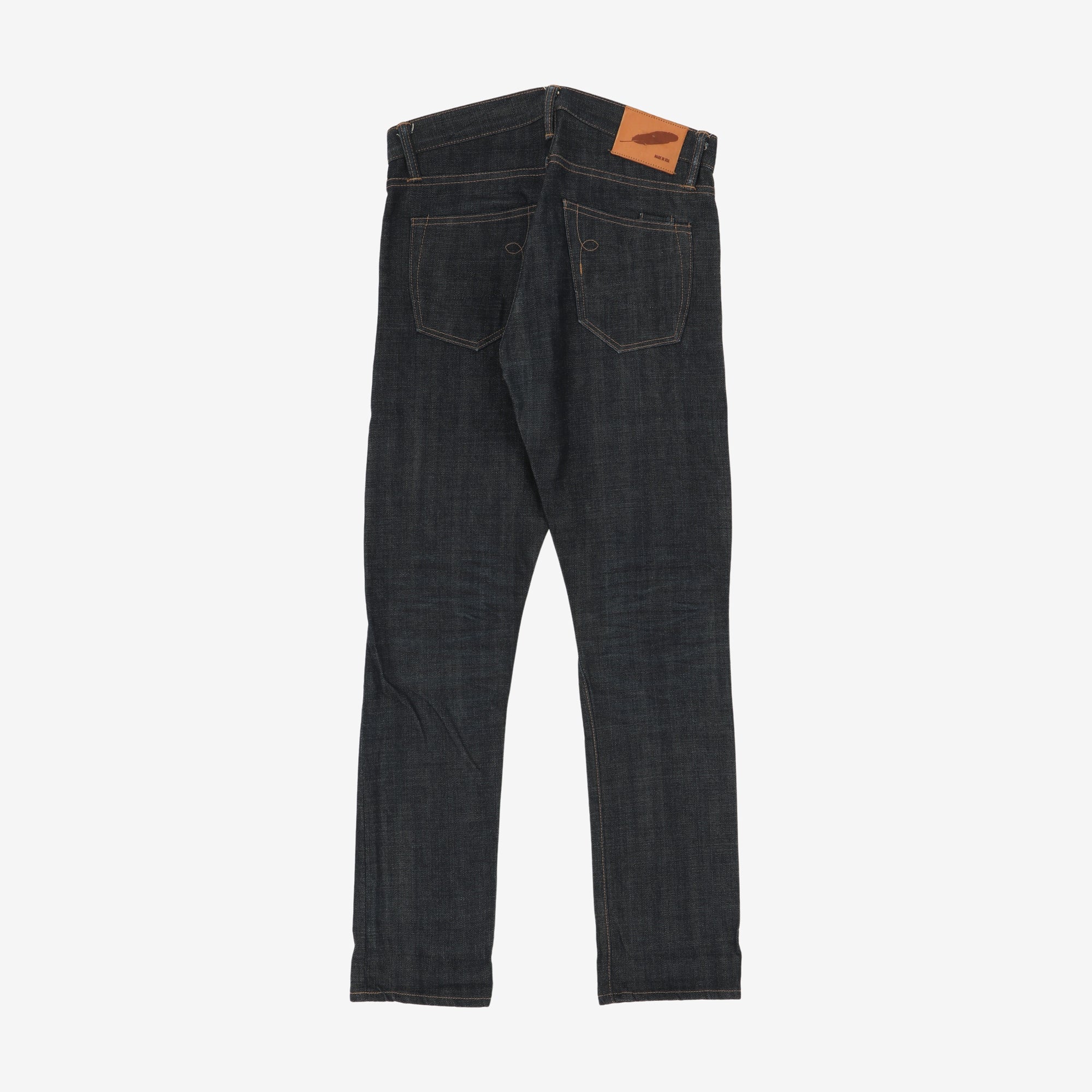 Skinny Signature Six Pocket Selvedge Jeans (30W X 29.5L)