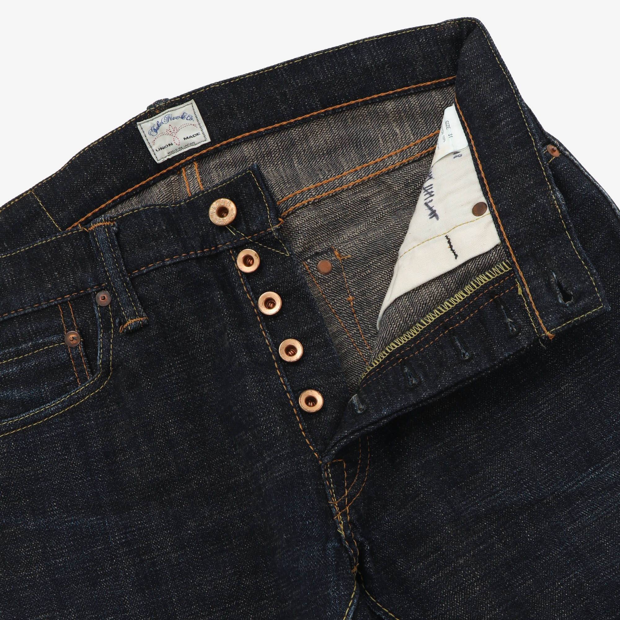 T5-007 Slim Fit Selvedge Jeans (31W X 31L)