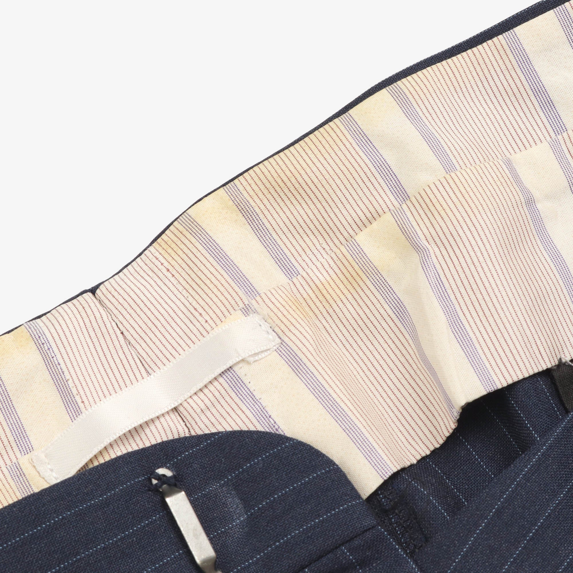Bespoke Pinstripe Wool Suit