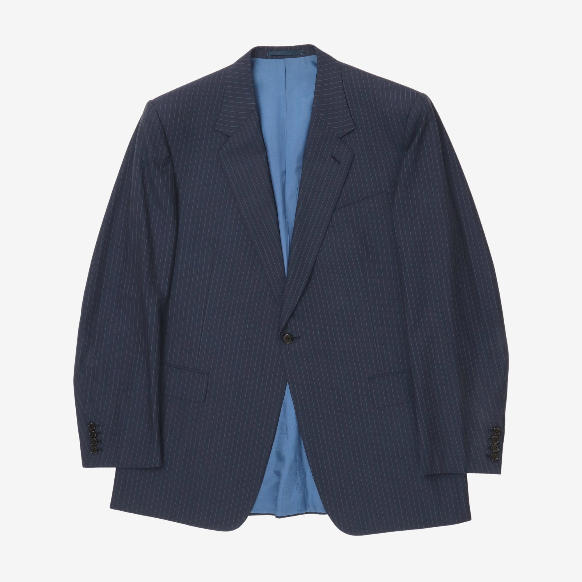 Bespoke Pinstripe Wool Suit