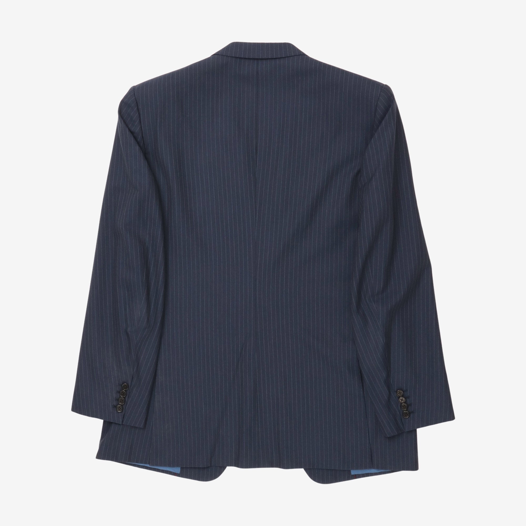 Bespoke Pinstripe Wool Suit
