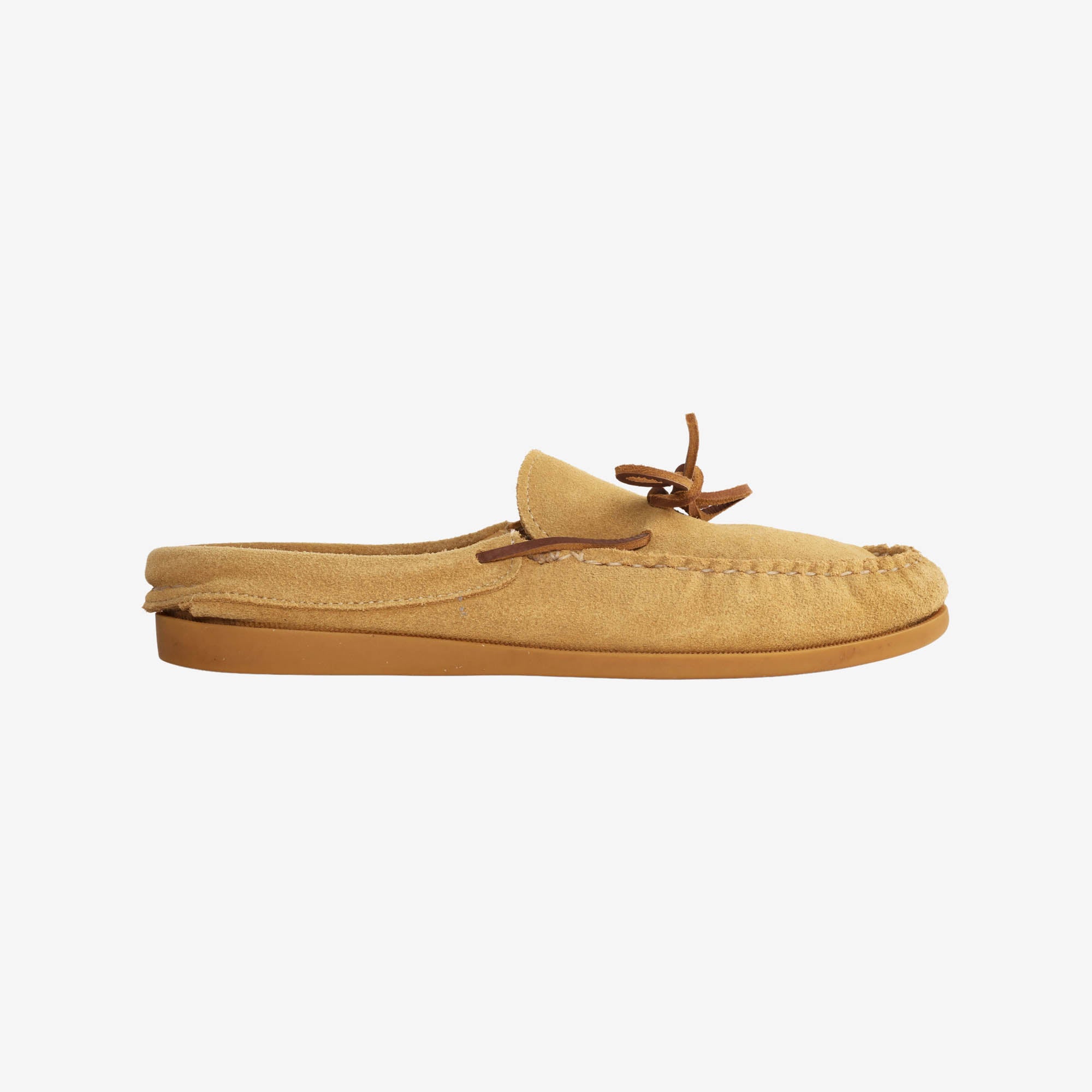 Toast Suede Slip Ons