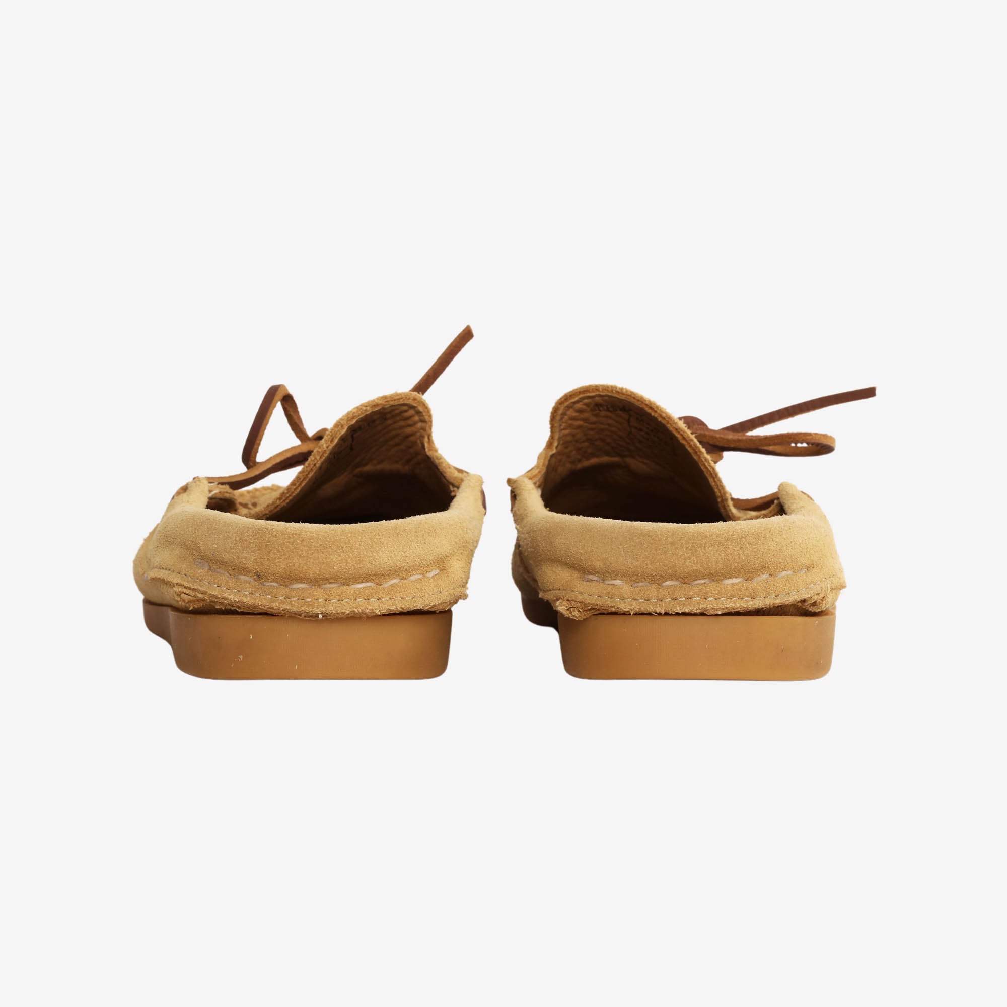 Toast Suede Slip Ons