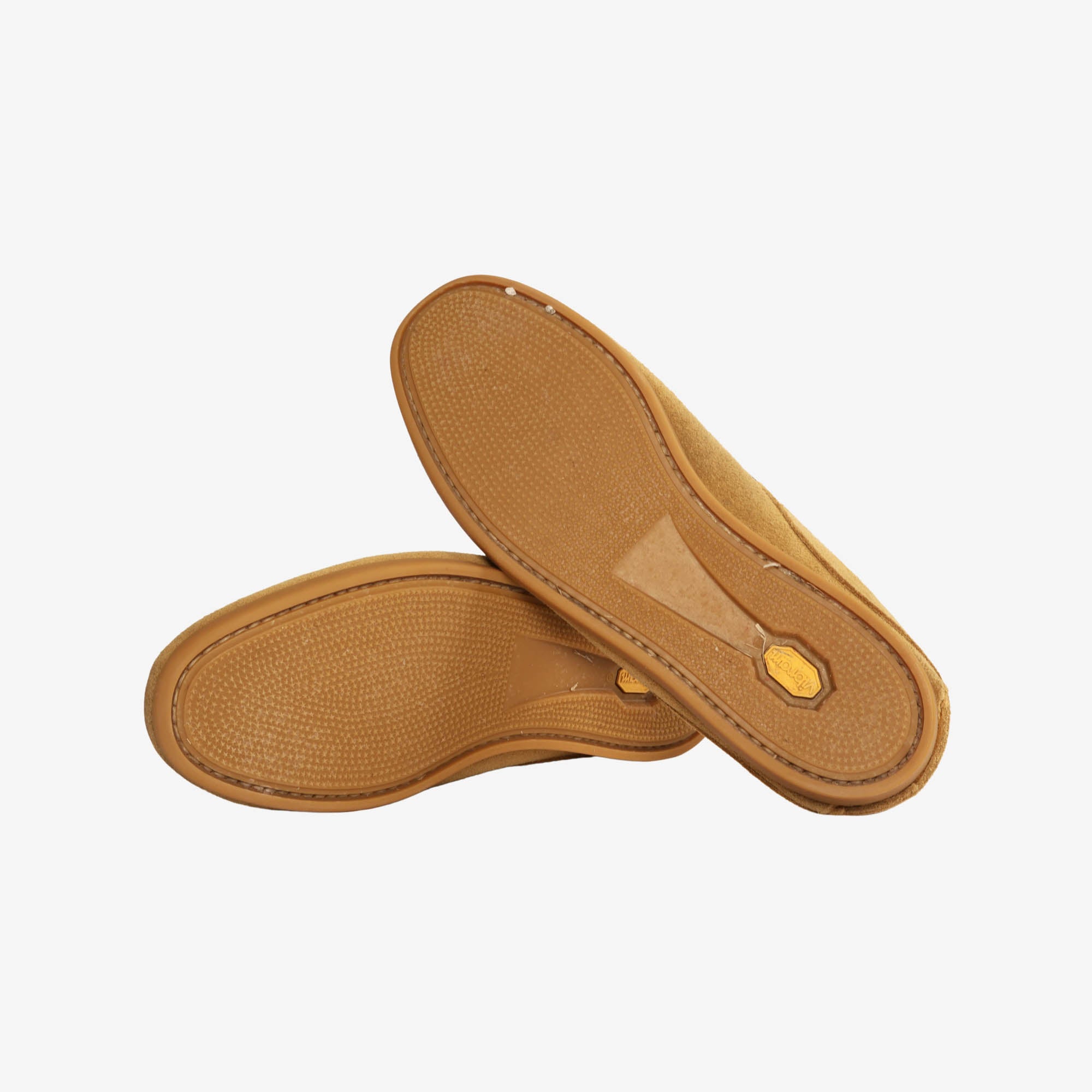 Toast Suede Slip Ons