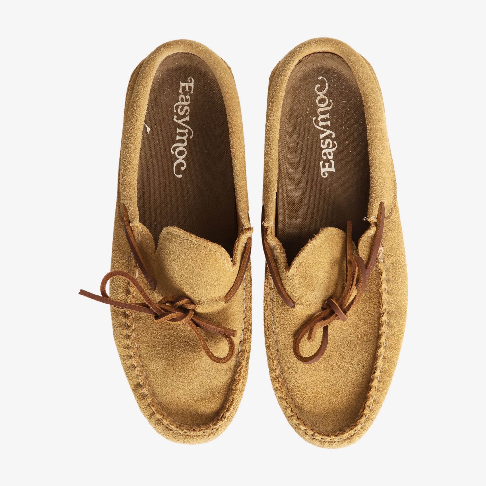 Toast Suede Slip Ons