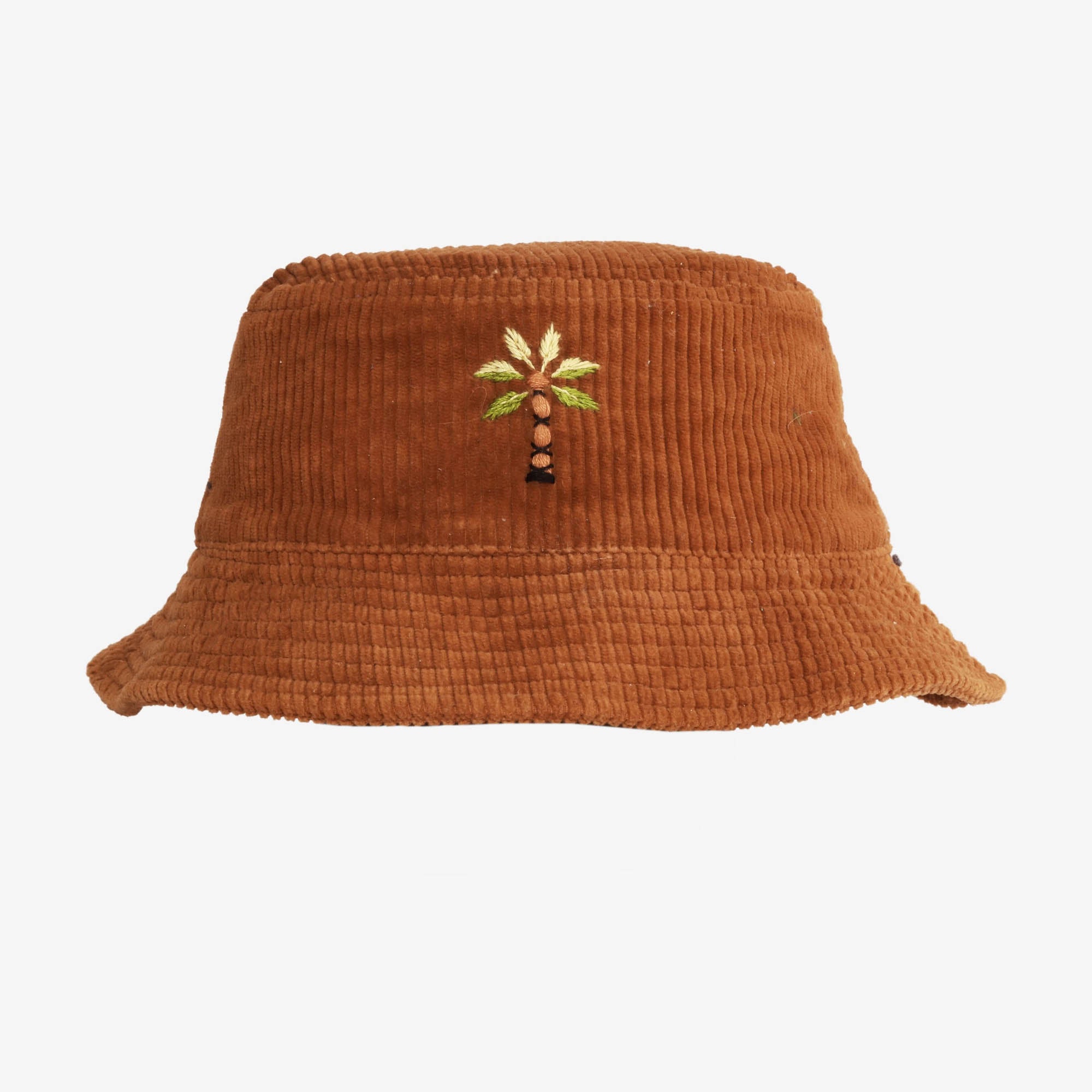 Cord Embroidered Bucket Hat