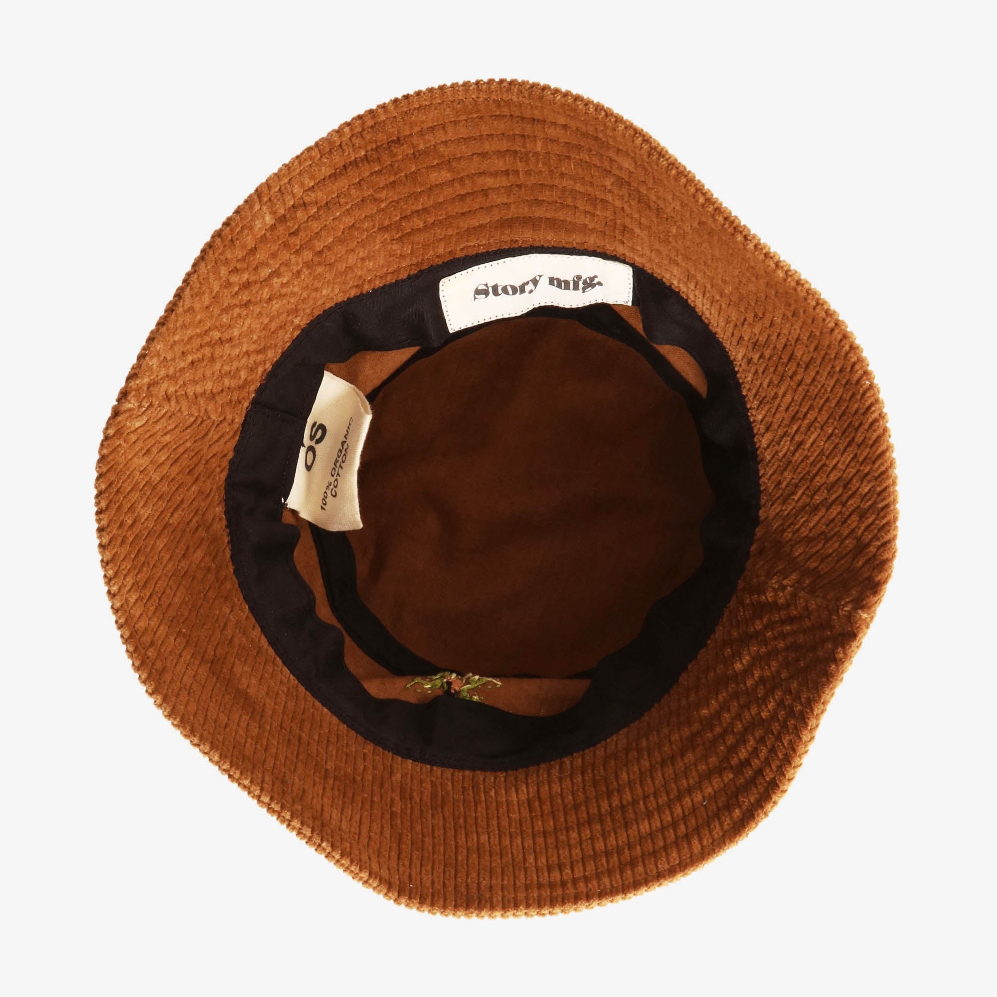Cord Embroidered Bucket Hat