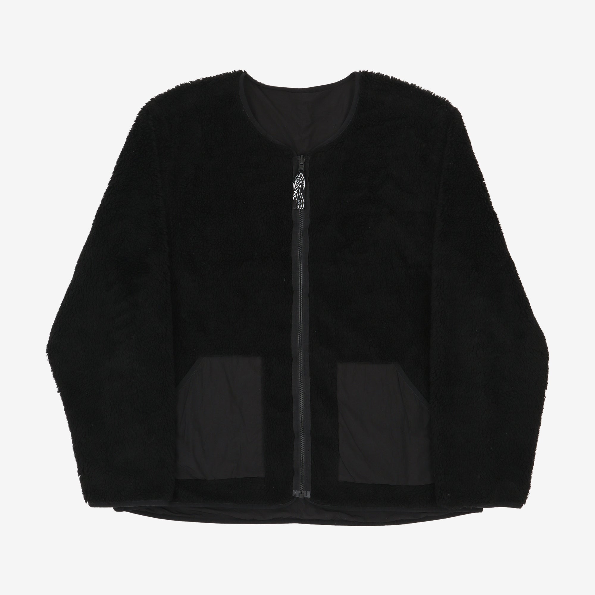 Reversible Collarless Jacket