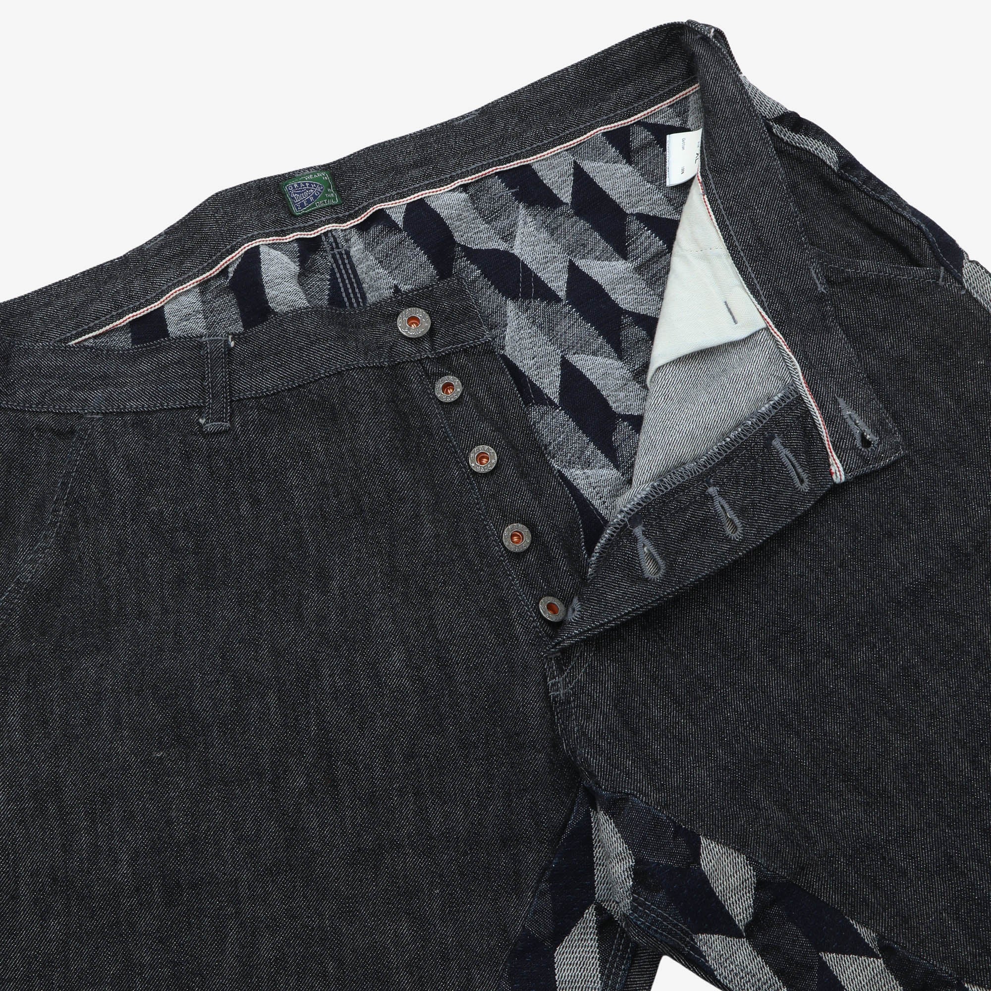 Arrow Feather Selvedge Hunting Shorts (36W)